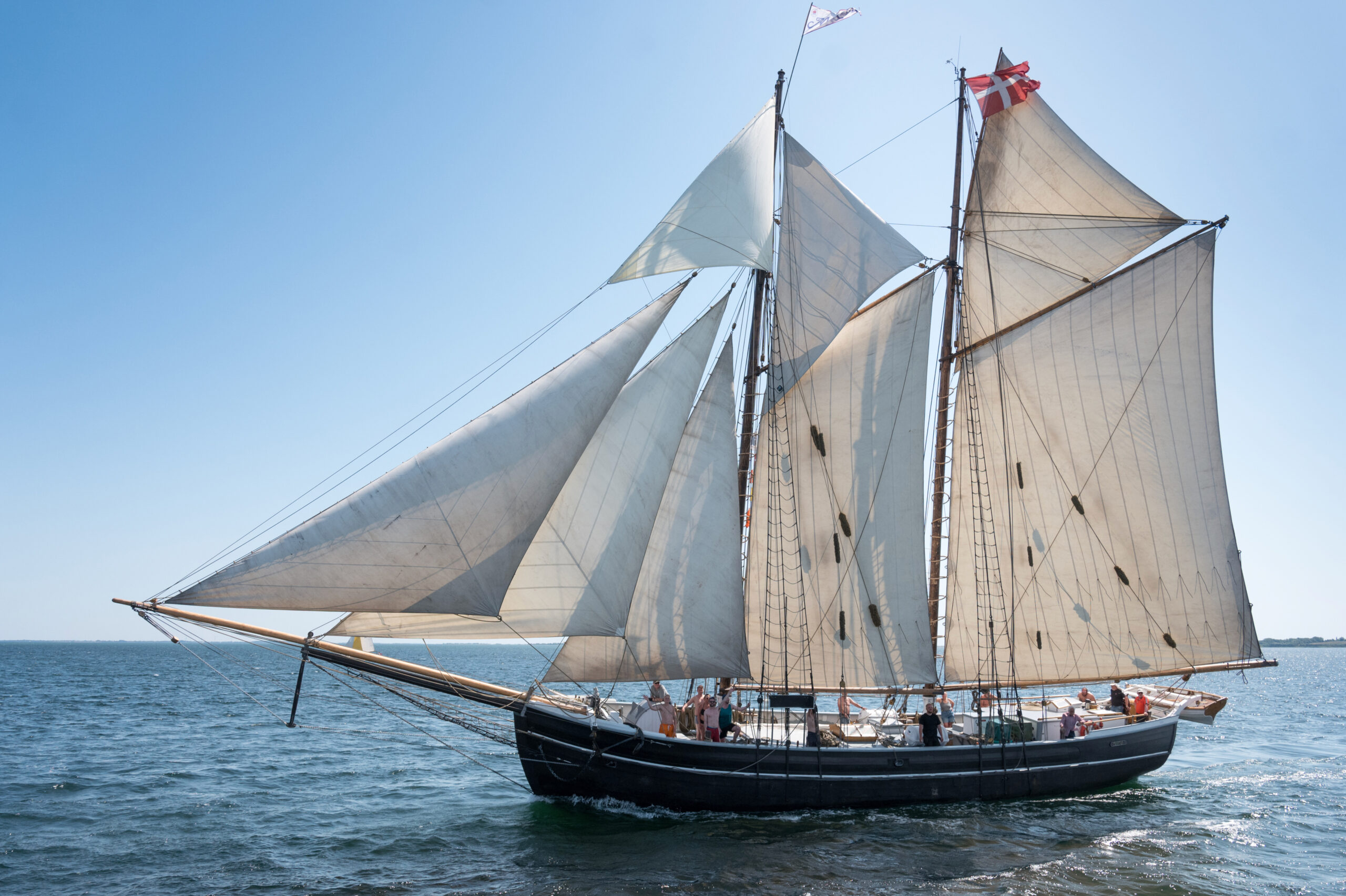 125-årig skonnert fejres ved årets store Fyn Rundt-sejlads