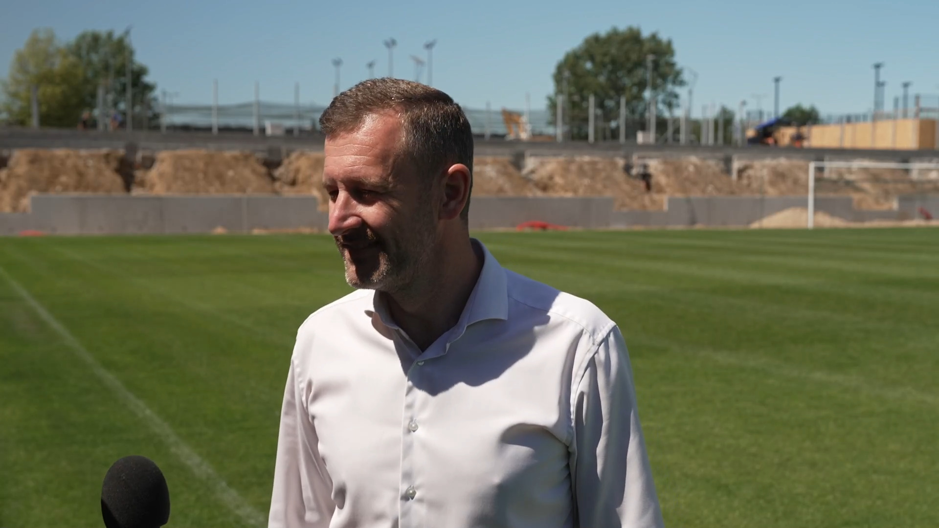 Peder Tind om stadionudvidelsen: »Det er ren stolthed«