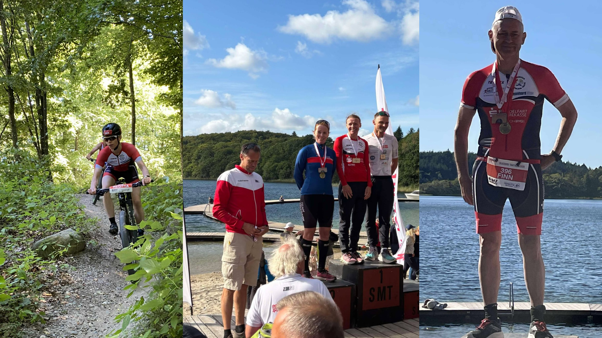 Seks DM-medaljer til Fredericia Triathlon Team