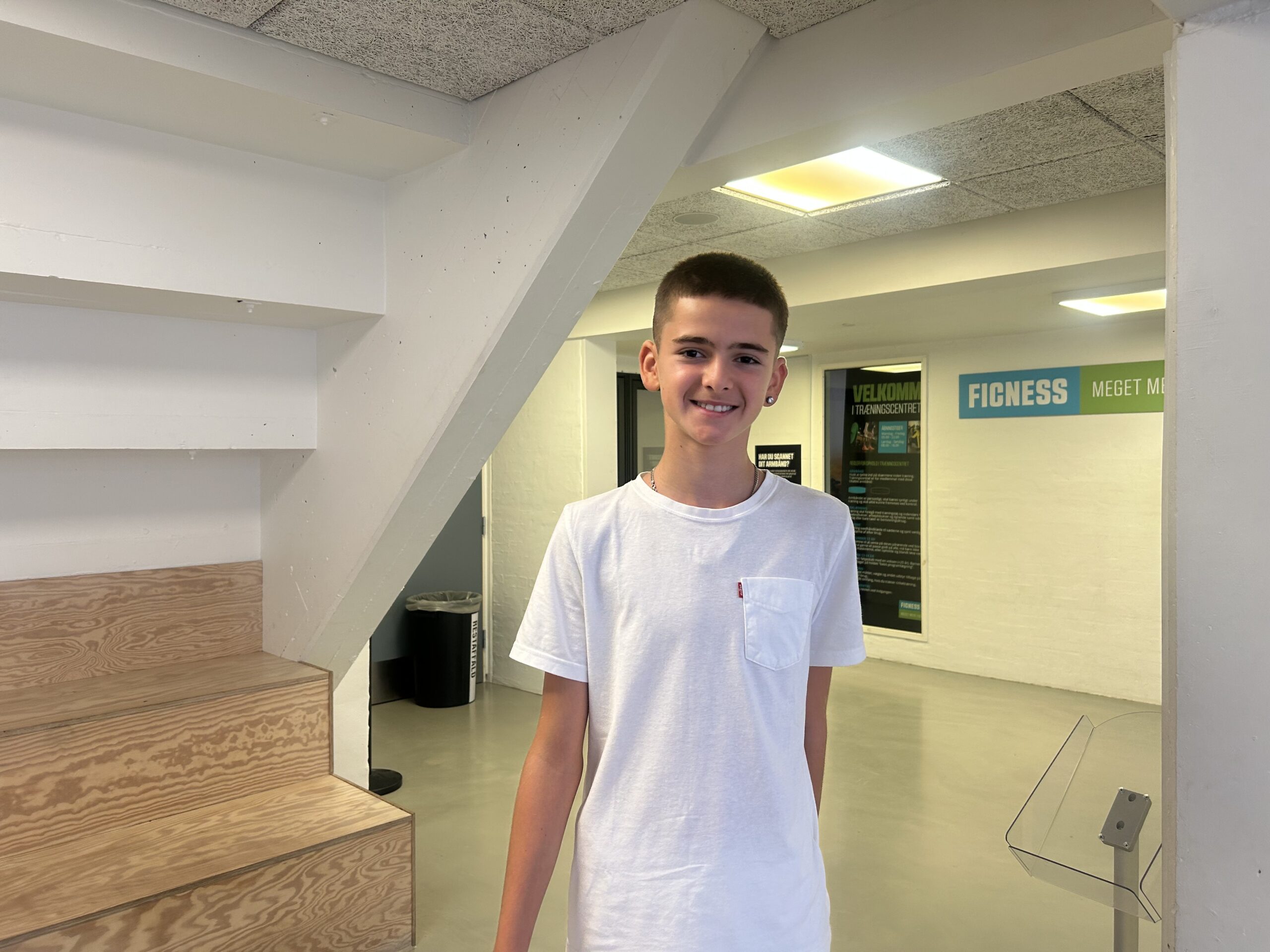 12-årige Gabriel vil slå sig selv og nå nye højder i basketball