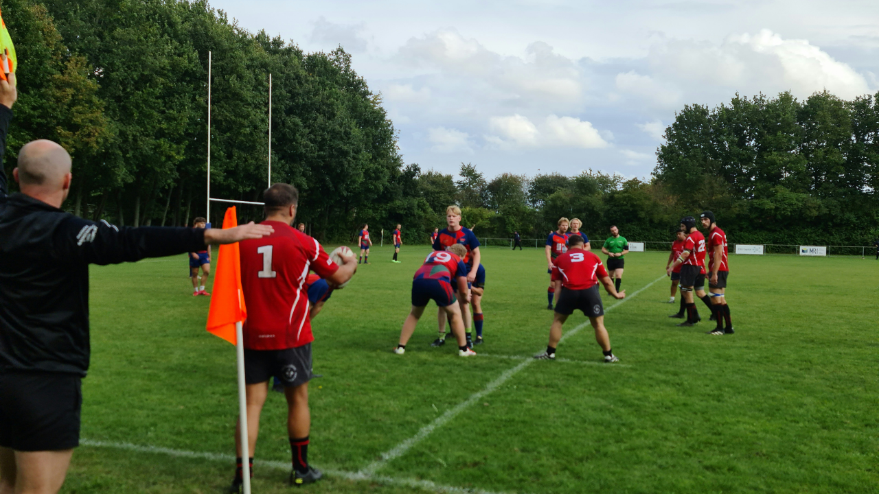 Erritsøs rugbyherrer viste tænder mod Exiles