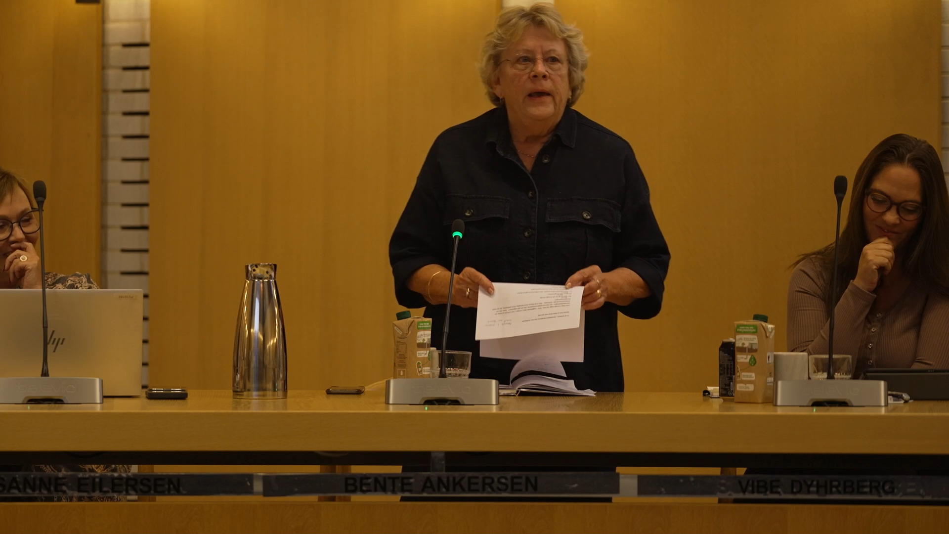 Bente Ankersen i byrådet: »Ti stille!«