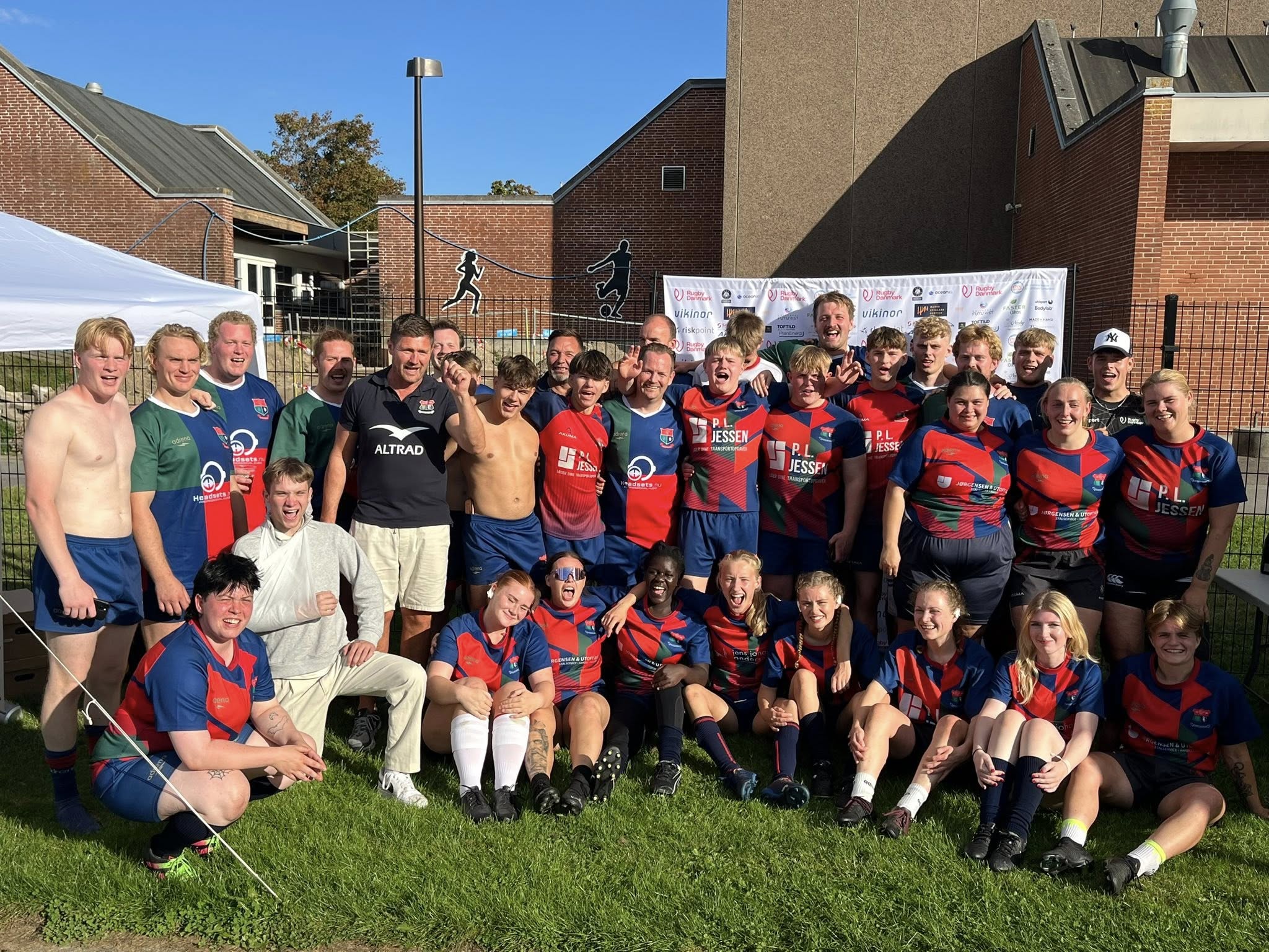 Historisk rugbyfest i Erritsø: DM-guld og -sølv skal fejres