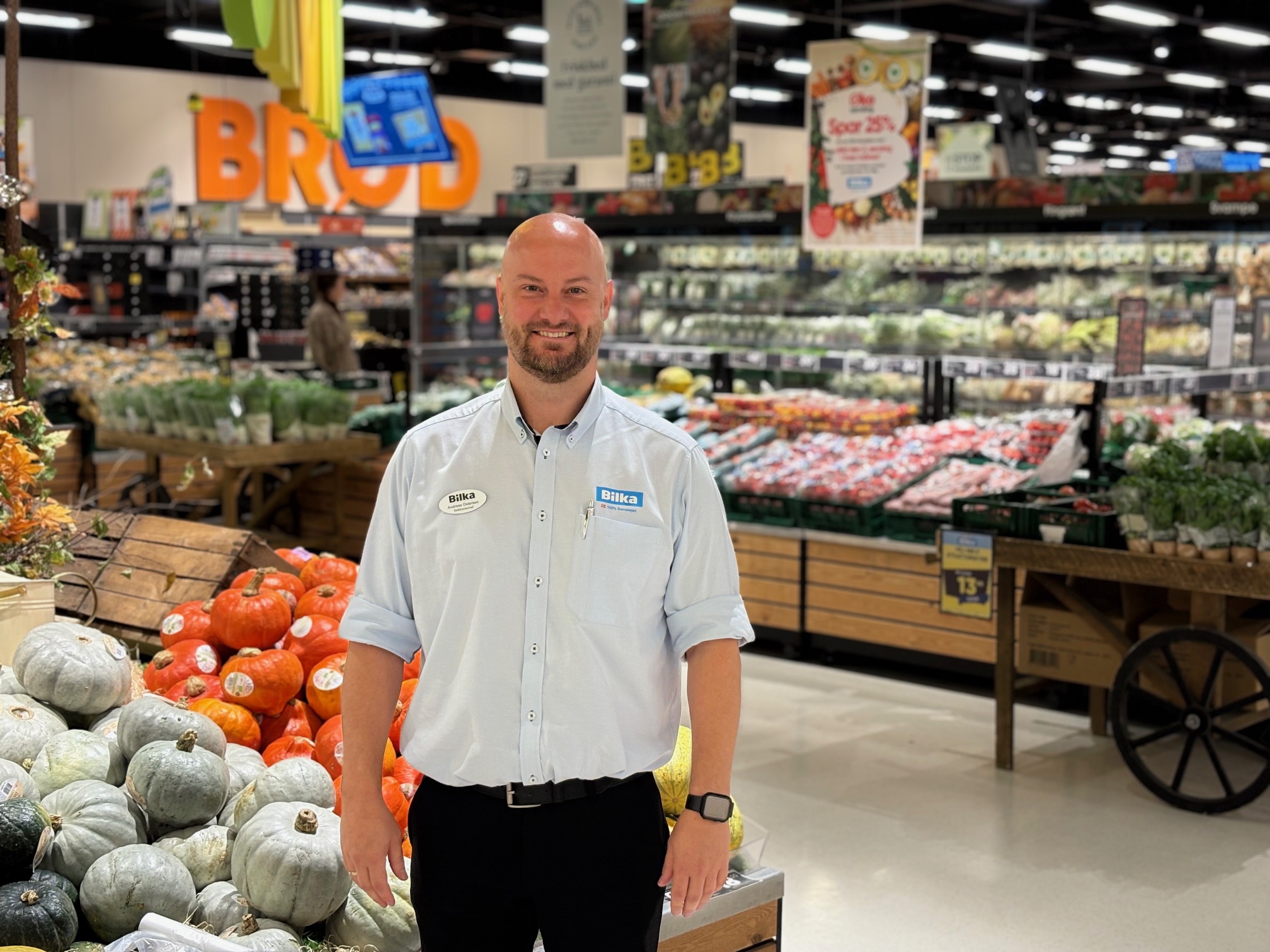 Ny varehuschef i føtex Fredericia glæder sig til at blive en del af lokalområdet Ny varehuschef i føtex Fredericia glæder sig til at blive en del af lokalområdet