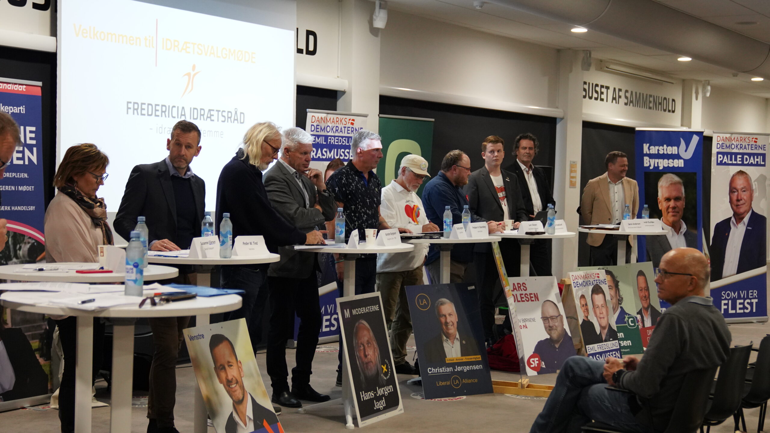 Valgdebat i Fredericia Idrætscenter: Idræt, fællesskab og økonomi på spil