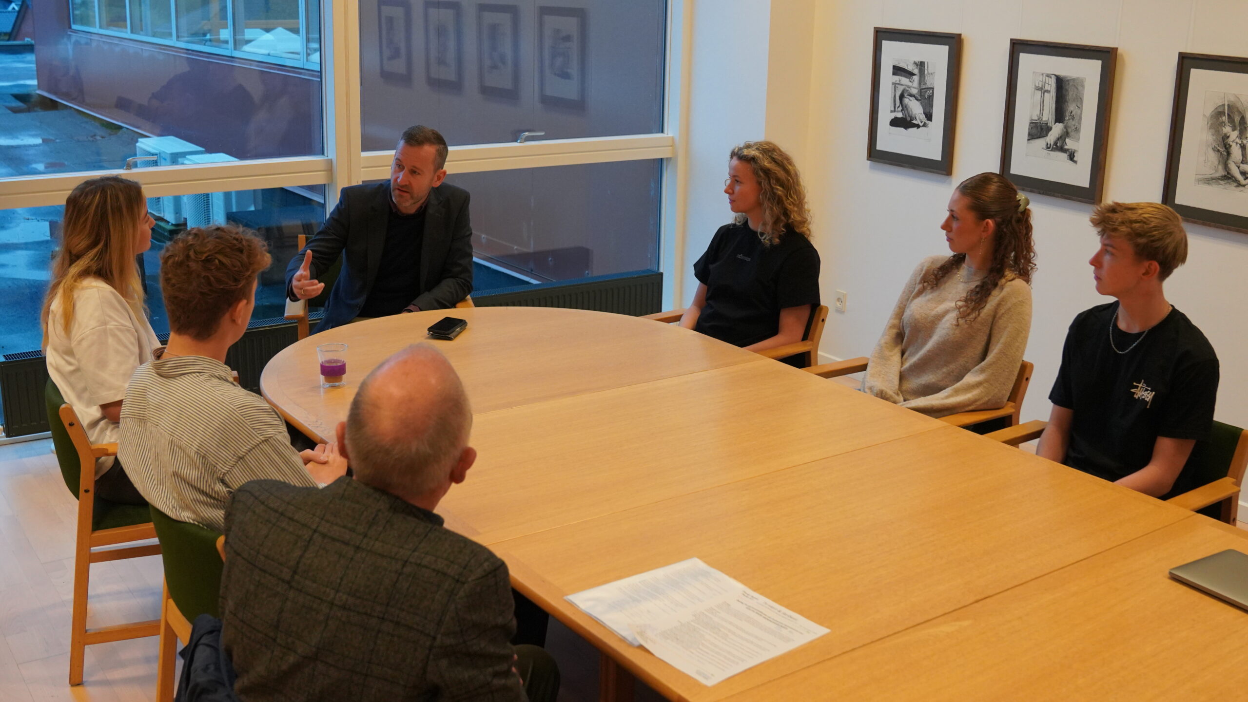 Fredericia Gymnasium gør klar til at lave meningsmåling op til kommunalvalget