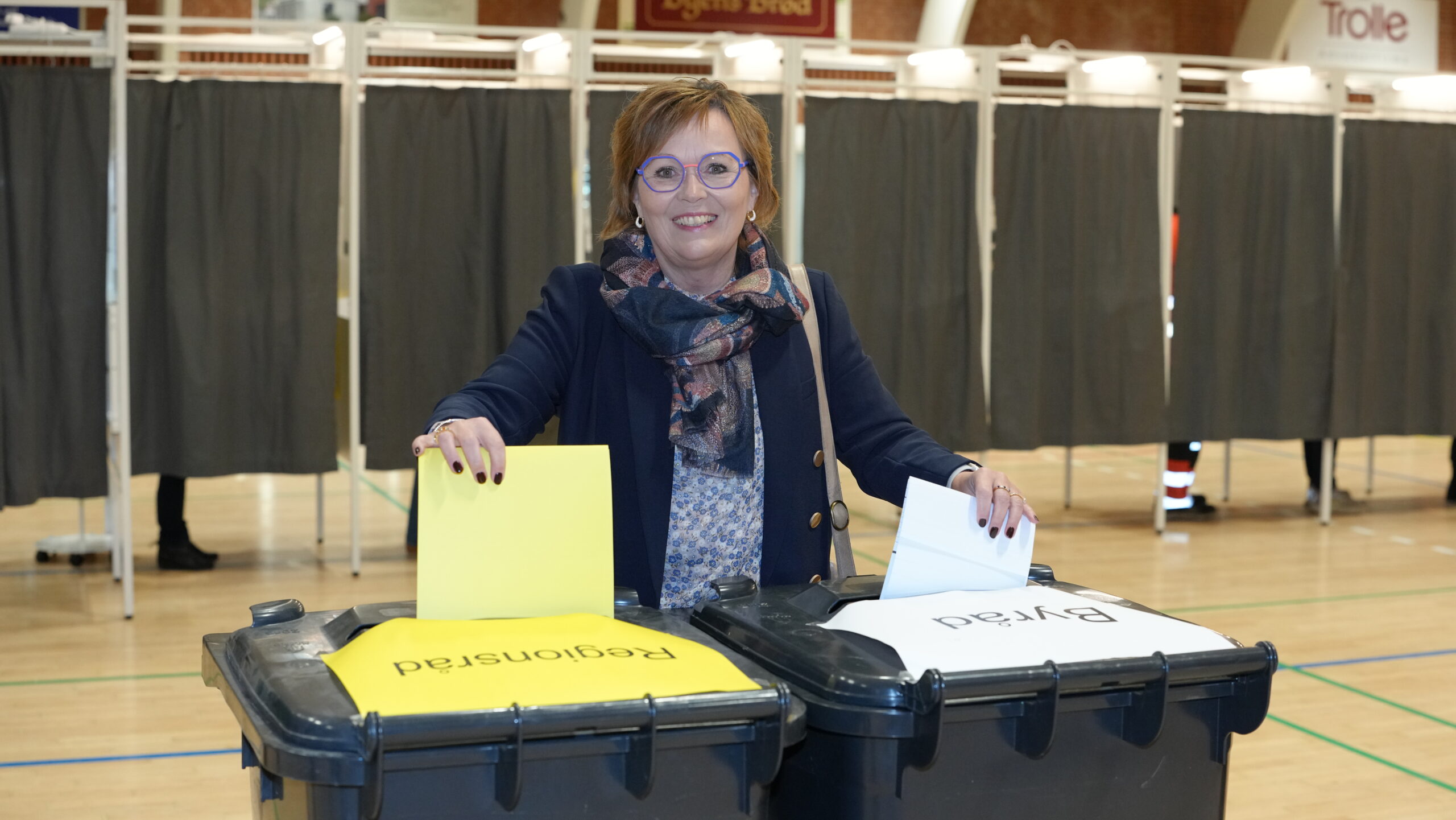 Eilersen stemmer i Erritsø: »Det er en utrolig vigtig dag for Dansk Folkeparti«