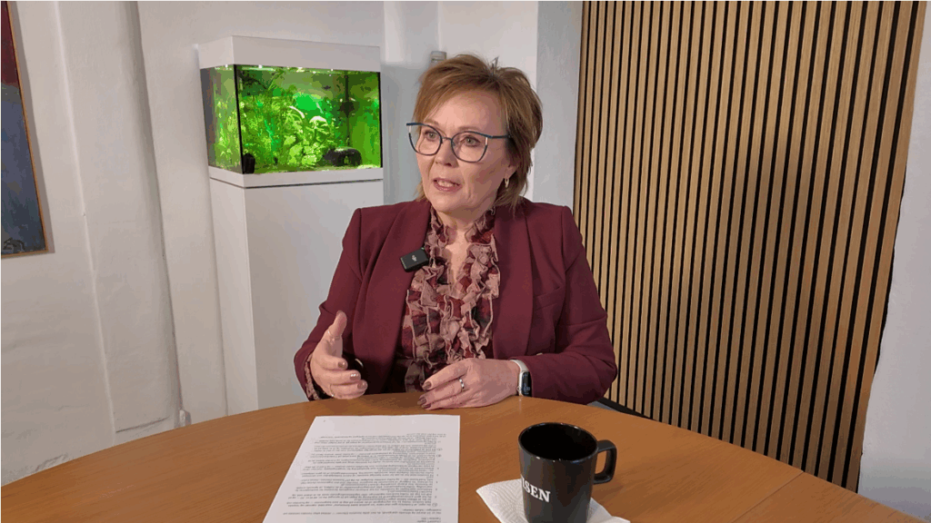 Billede 1 af Susanne Eilersen under Tv-interview d. 05. november 2025