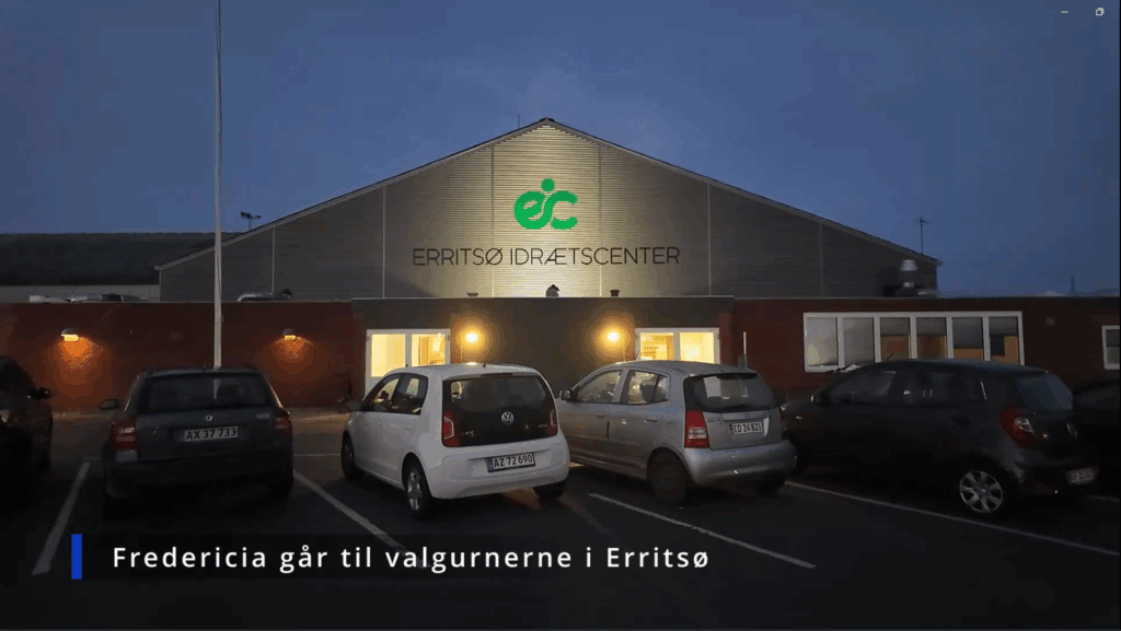 Valgdagen åbner i Erritsø Idrætscenter