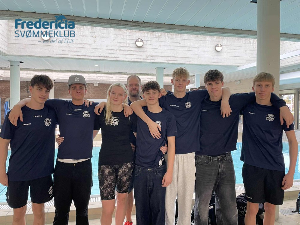 Kanon weekend for svømmeklub ved DM-Junior på kortbane