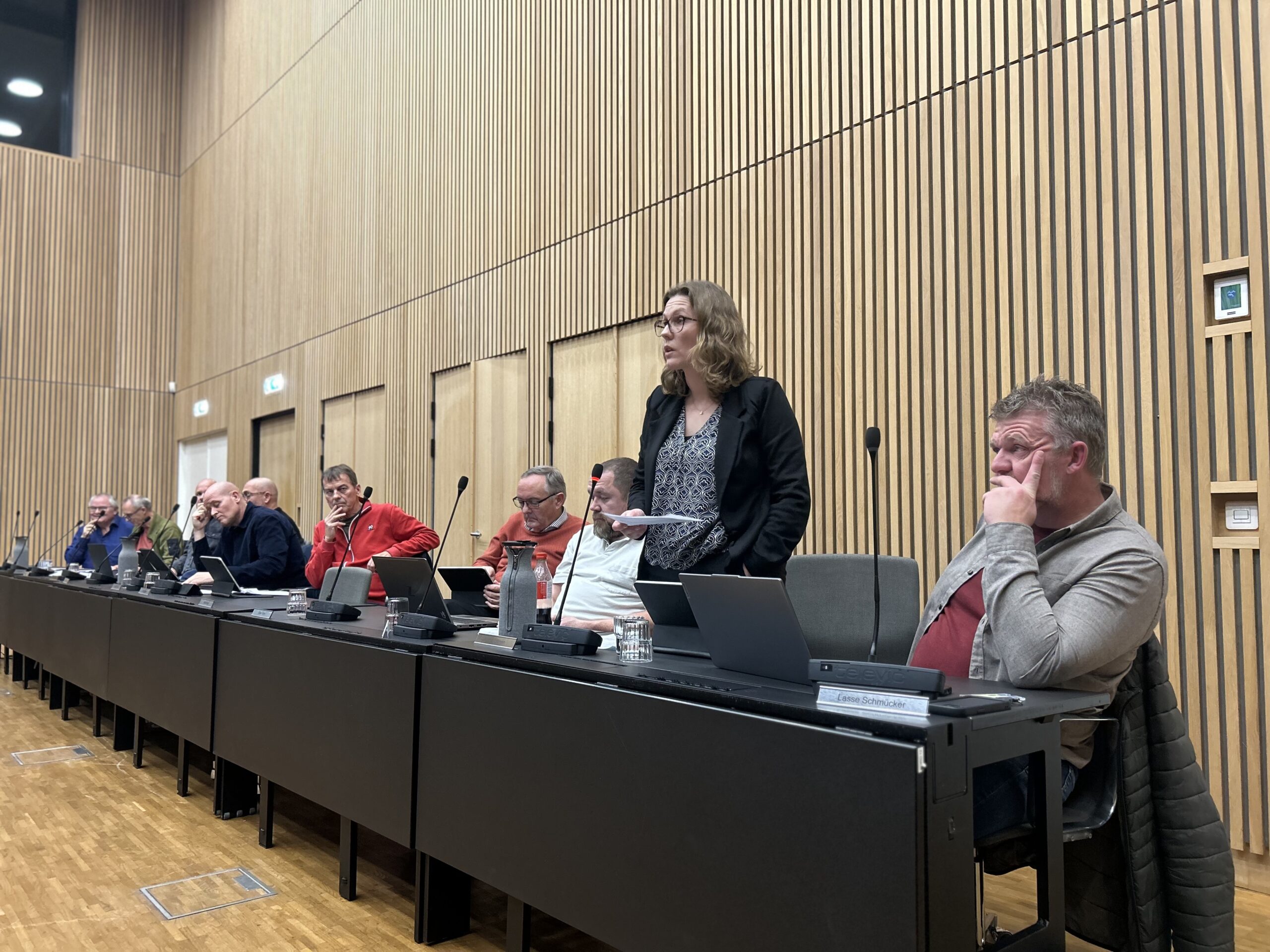 Linda Johnsen vil skynde sig langsomt over bæltet: »Vi kan ikke være bekendt at sylte det«