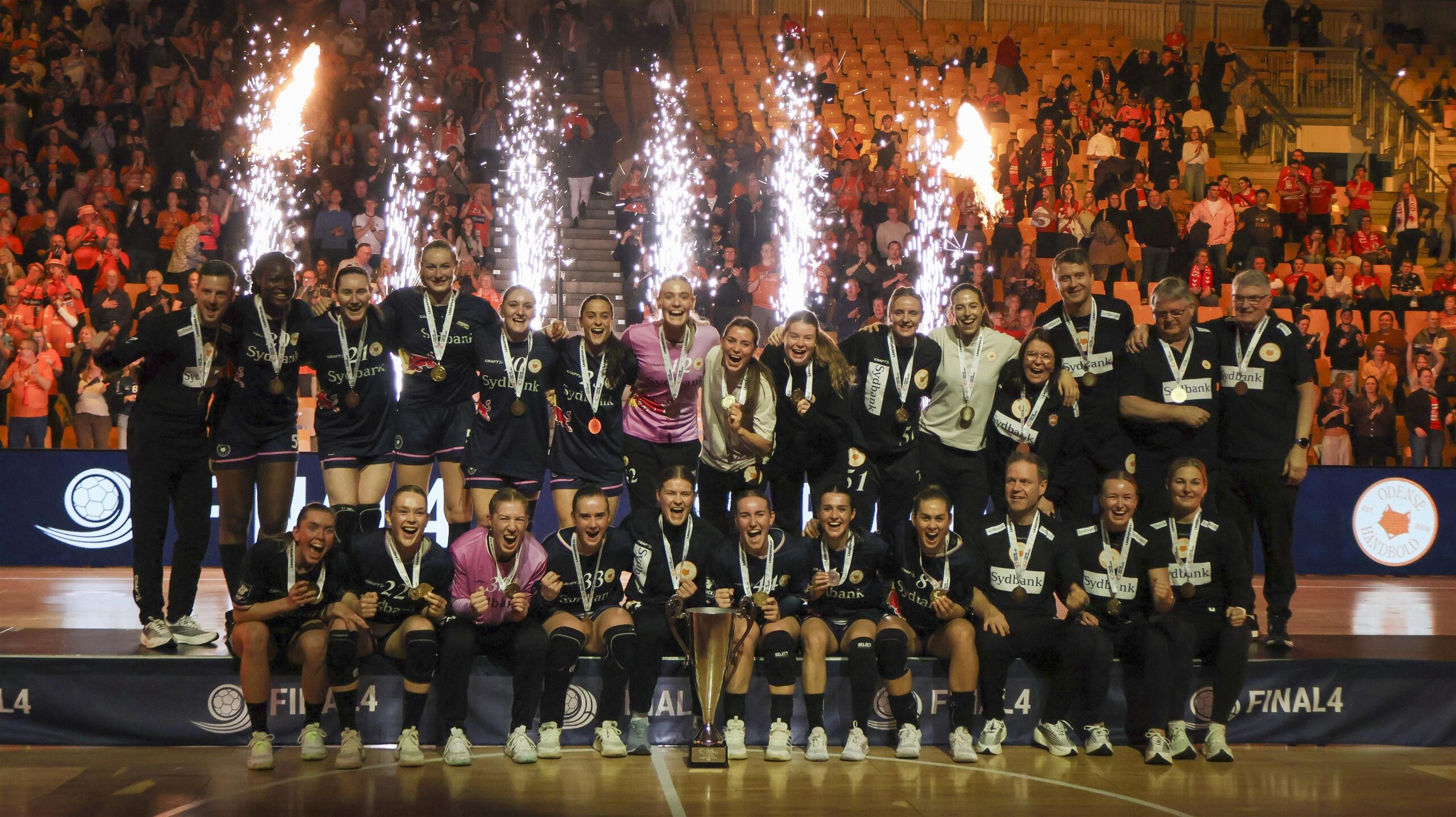 Odense Håndbold bryder Team Esbjergs pokalstime Odense Håndbold bryder Team Esbjergs pokalstime