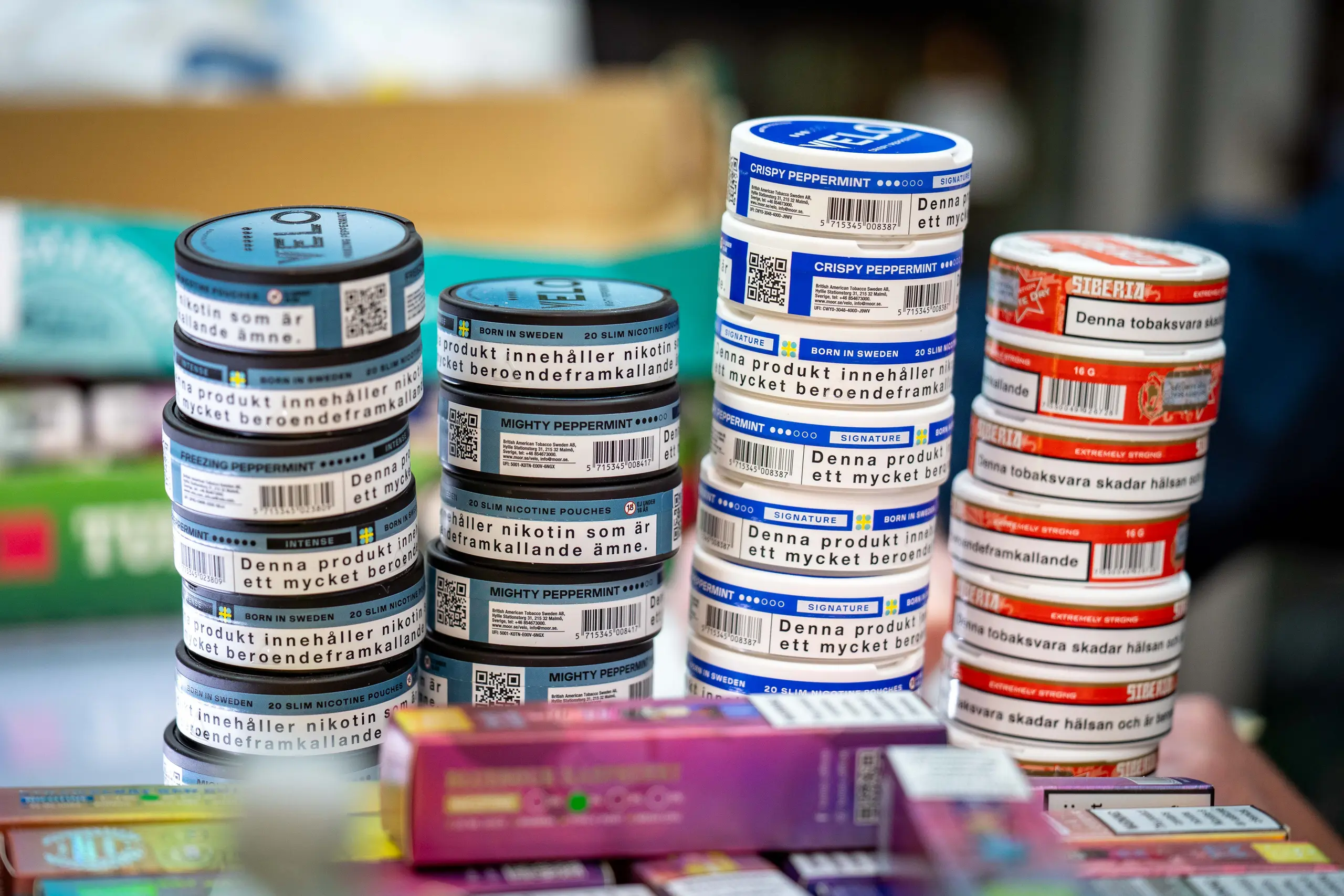 Regeringen forlænger styrket kontrol af kiosker frem til 2028 efter massive problemer