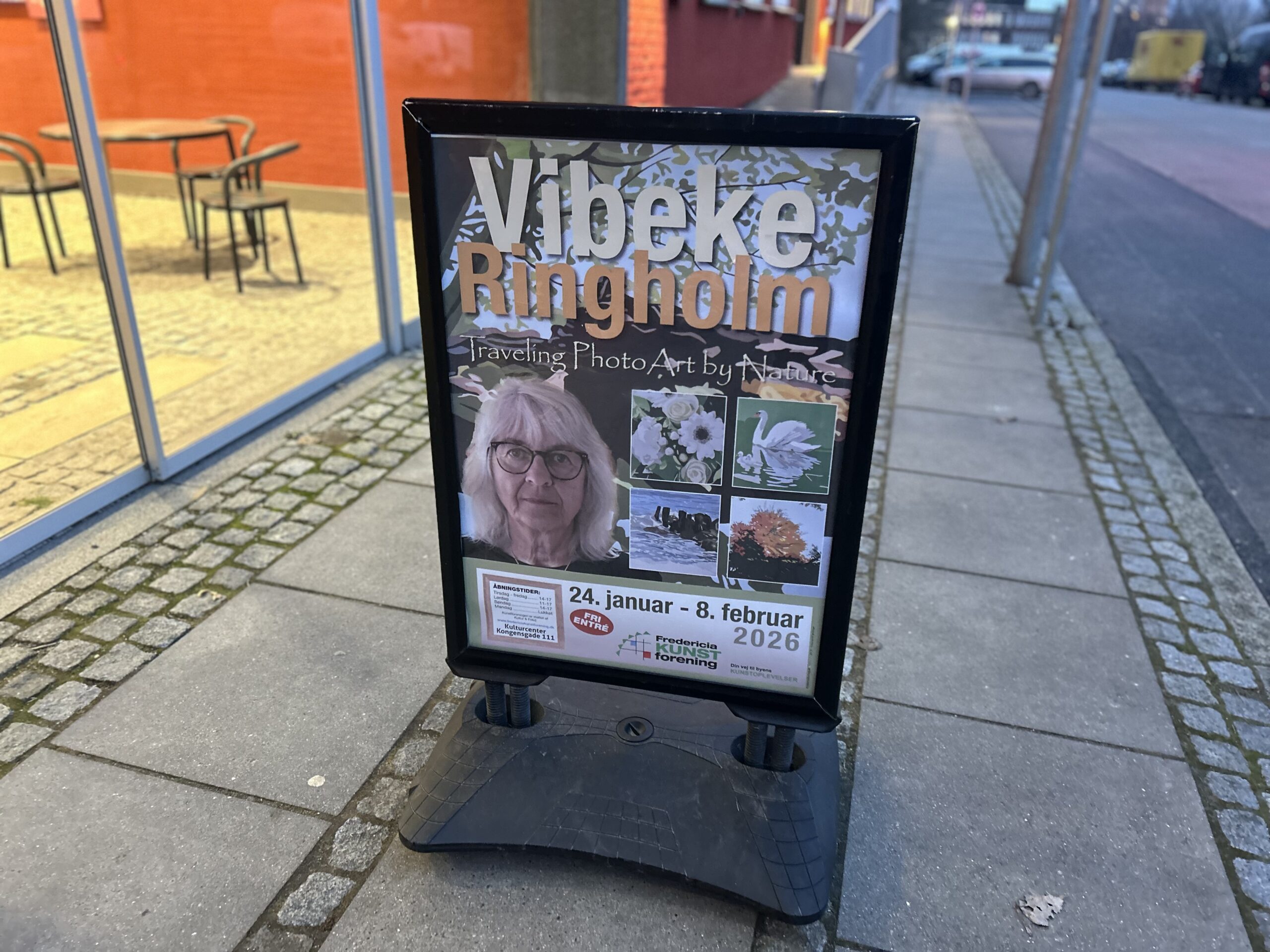 Fredericia Kunstforening åbnede året med farverig udstilling