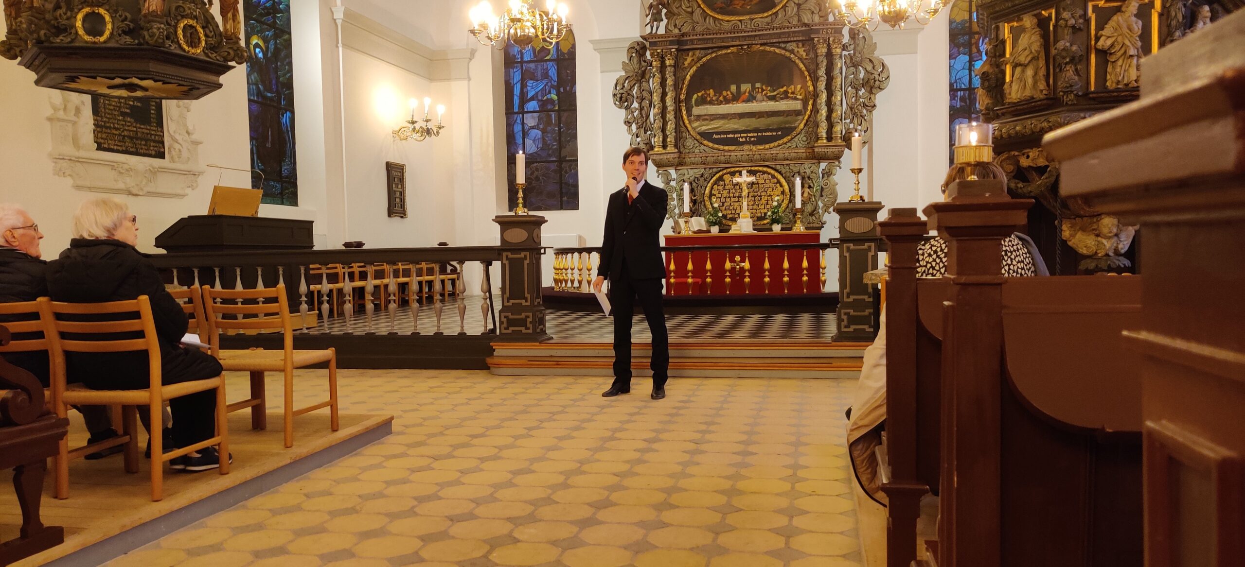 Trompet og orgel i øjenhøjde