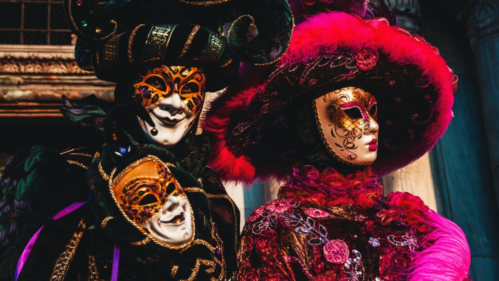 Til Maskebal på Borgen