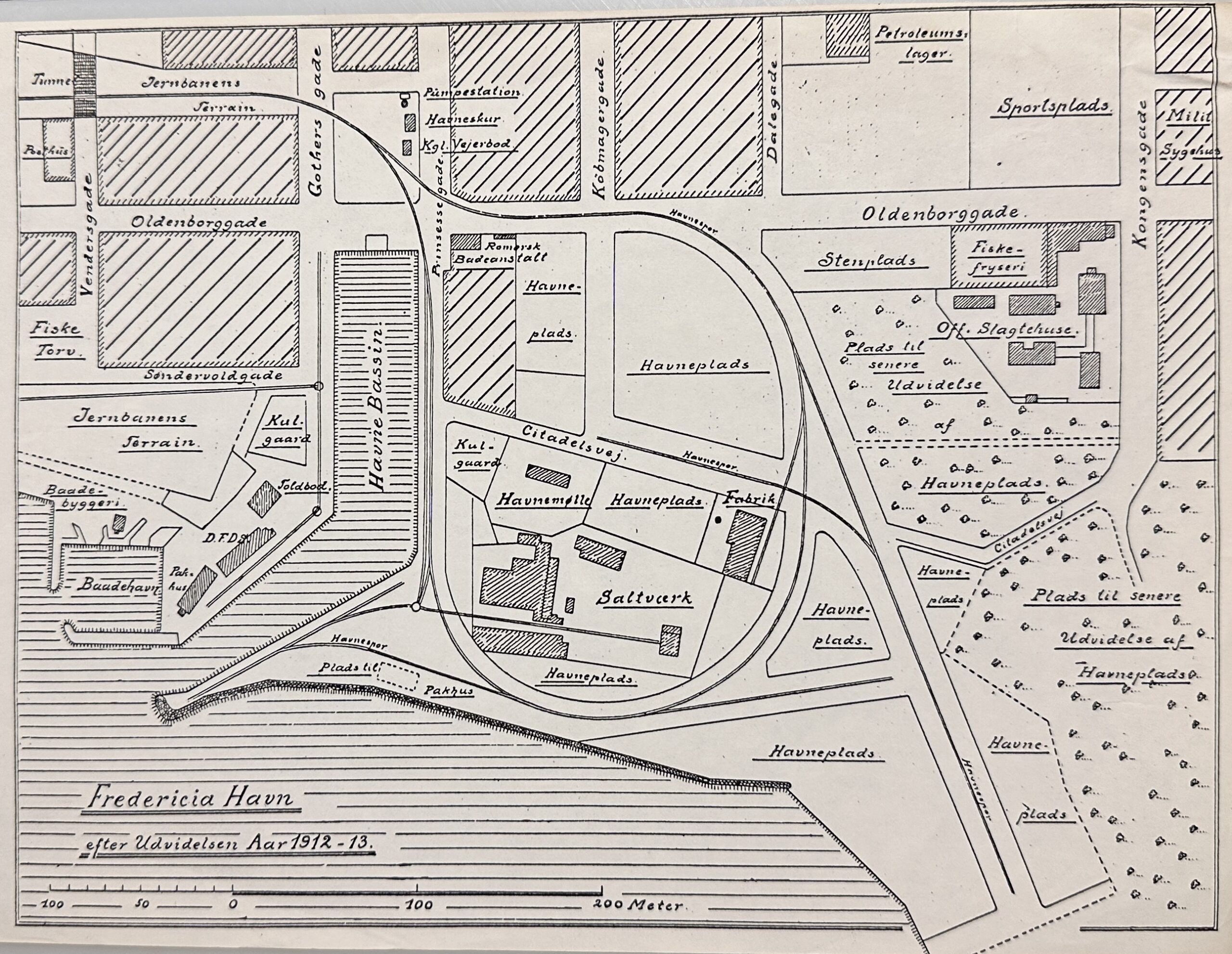 Fredericia Havn 1912