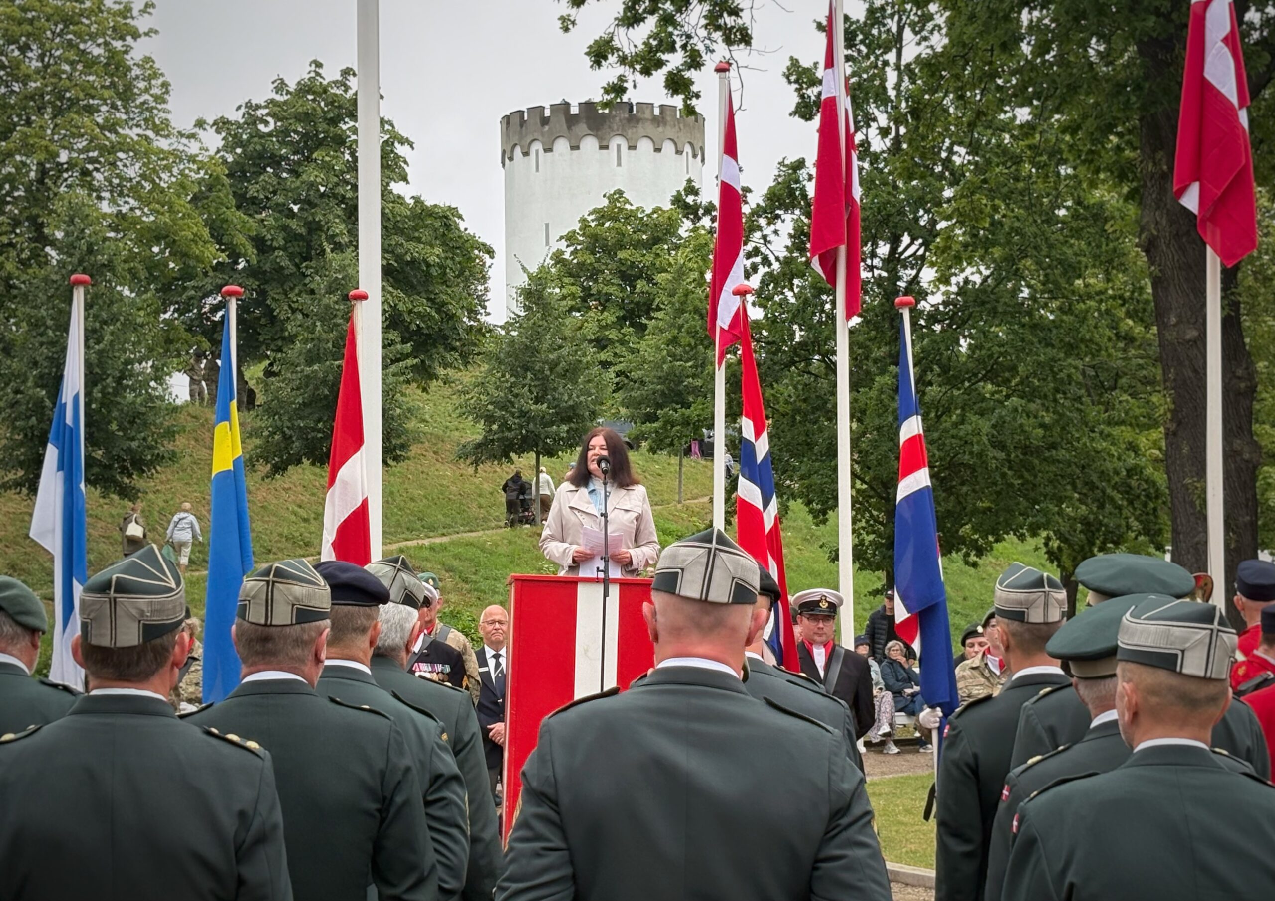 Våde faner og ro i geleddet: Fredericia gik igen fra sorg til sejr Våde faner og ro i geleddet: Fredericia gik igen fra sorg til sejr