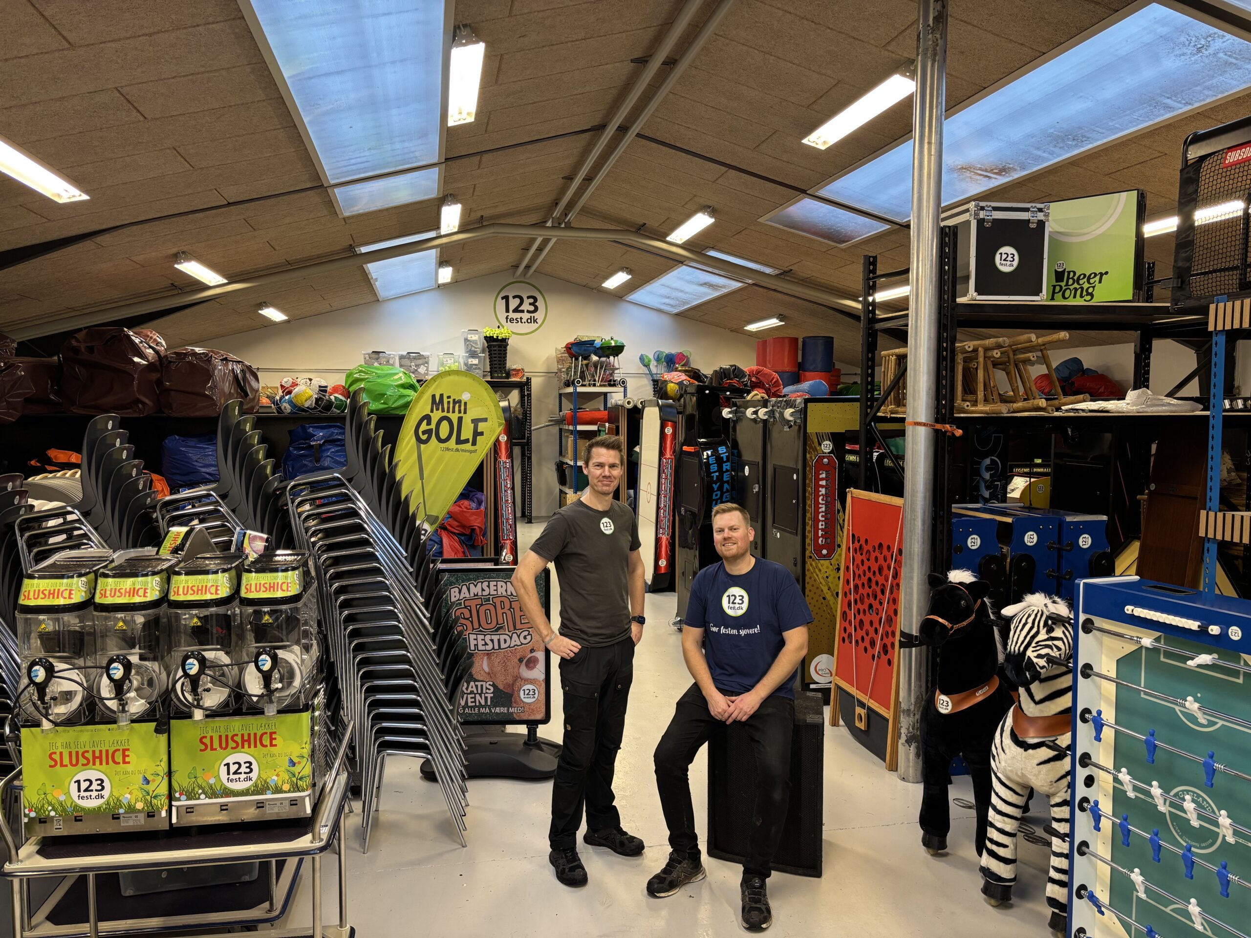 123fest.dk vokser videre og udvider lageret i Fredericia