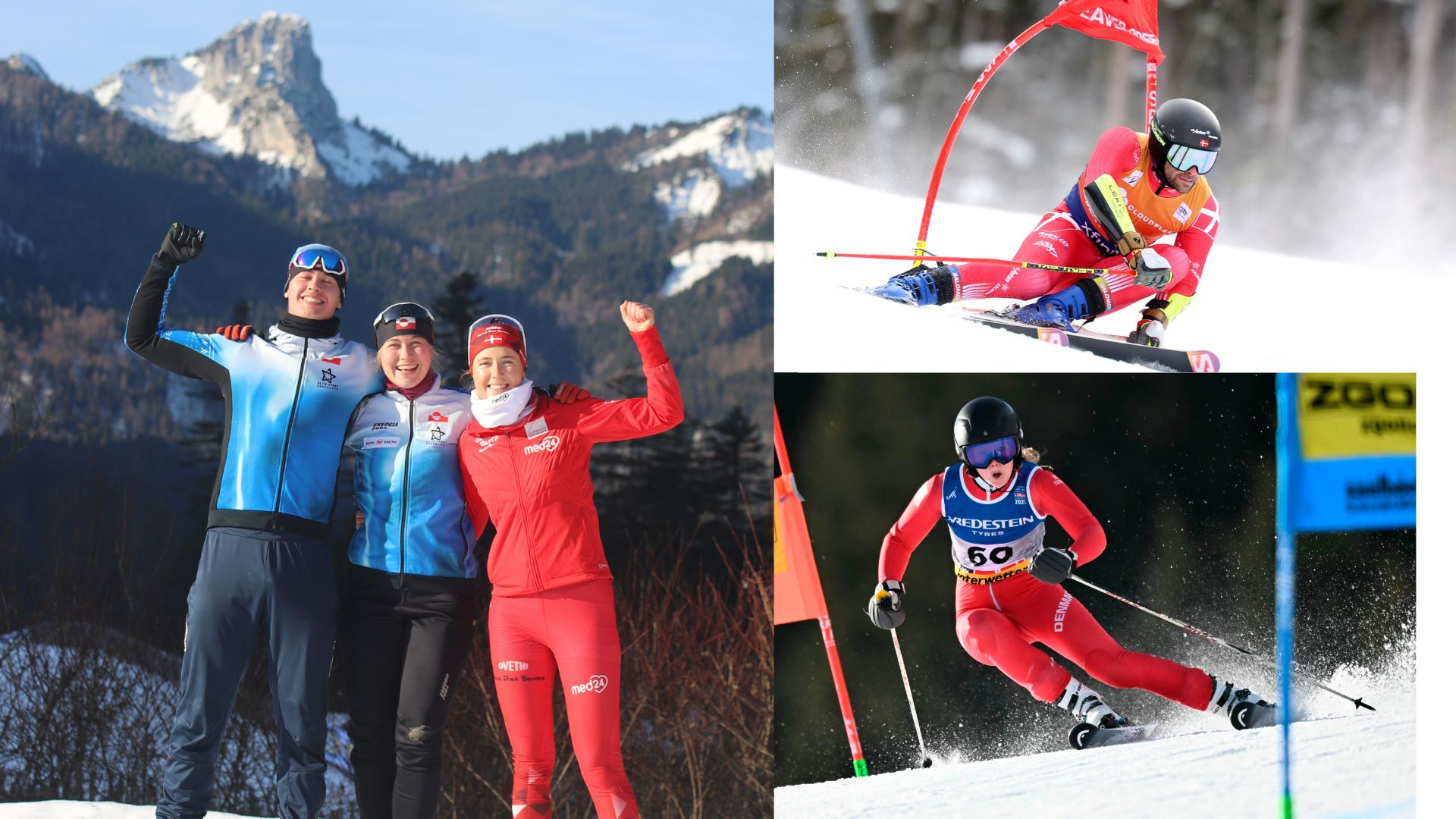 Fem danske skisportsatleter udtaget til vinter-OL