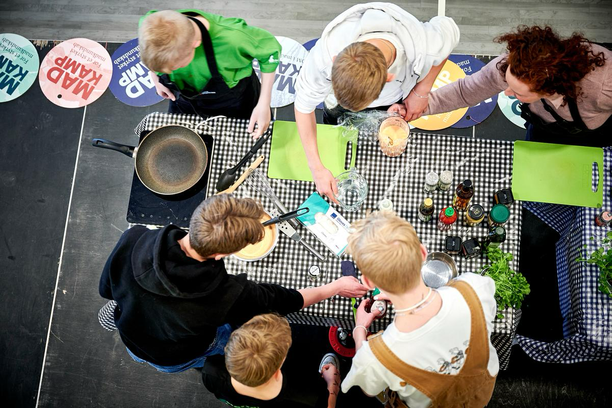 6.a fra Gelsted Skole i finalen ved DM i madkundskab