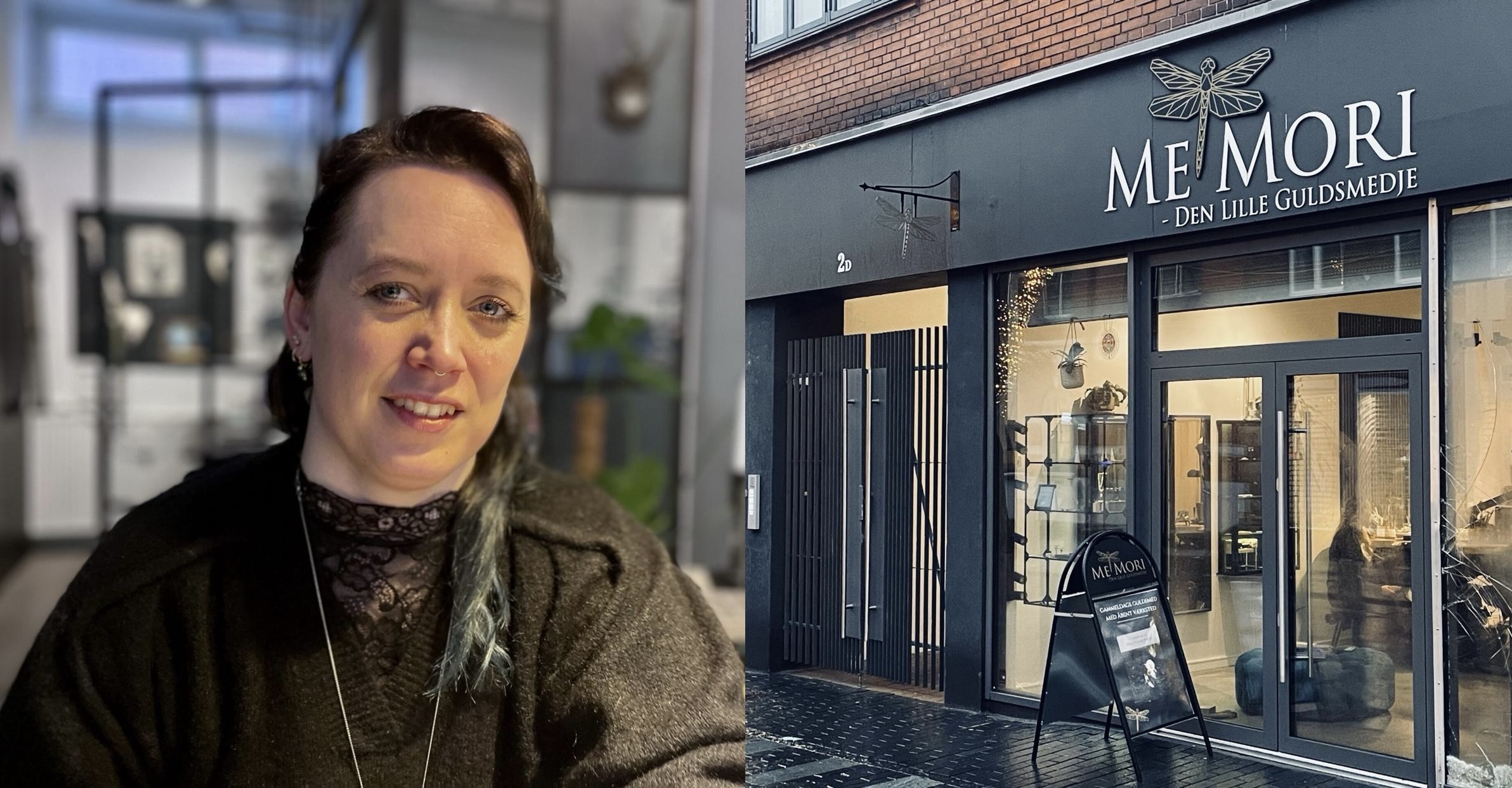 Therese og teamet skaber smykker med fredericianernes historier