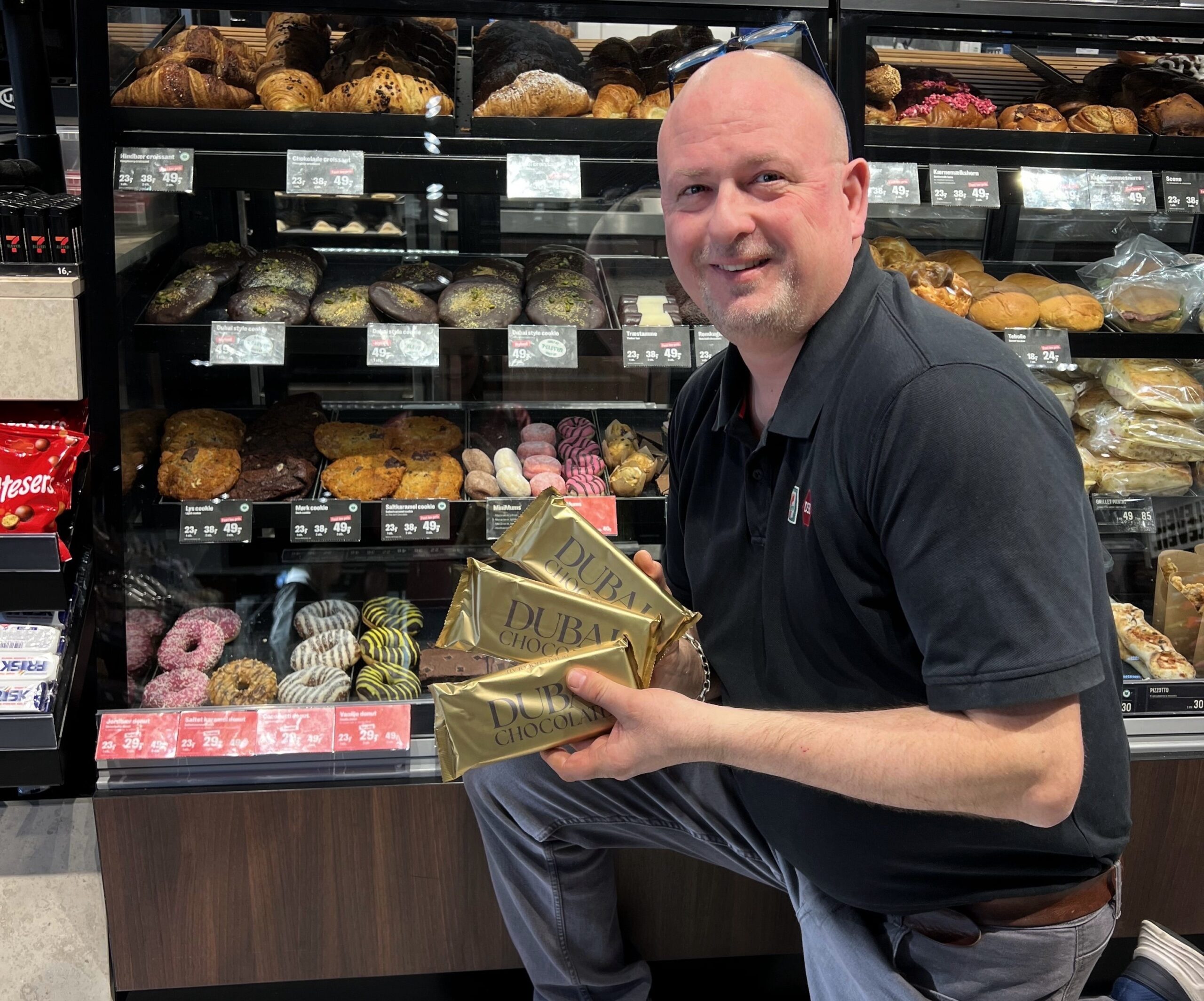 Hysterisk efterspørgsel: Dubai-chokolade river Fredericia Banegård med sig