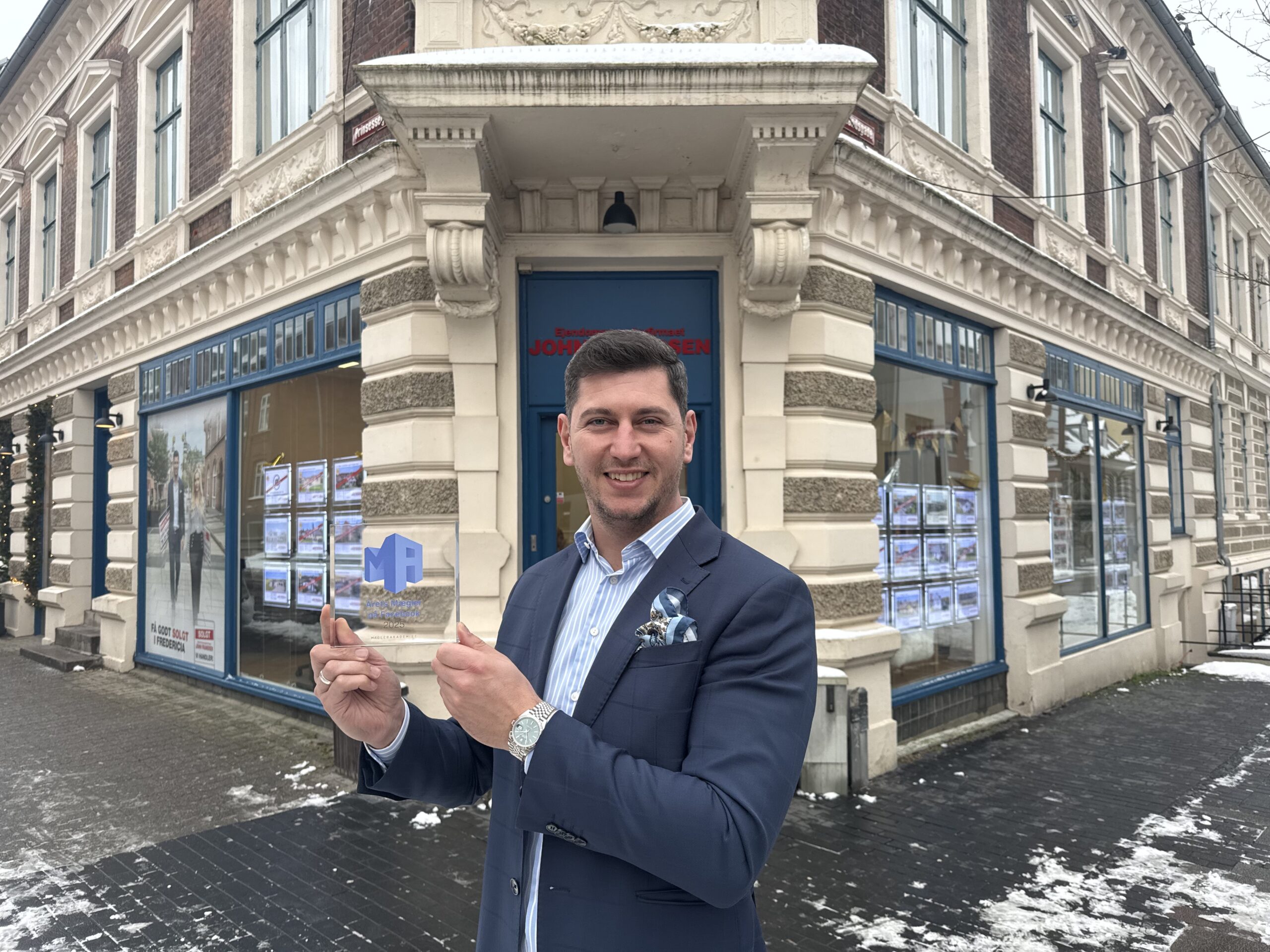 Lokal ejendomsmægler hædret med landsdækkende pris: »Det kan ikke helt bundfælde sig«
