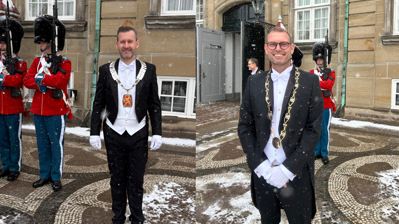 To nye borgmestre til kongelig nytårskur: »Man føler, man er en del af noget større«