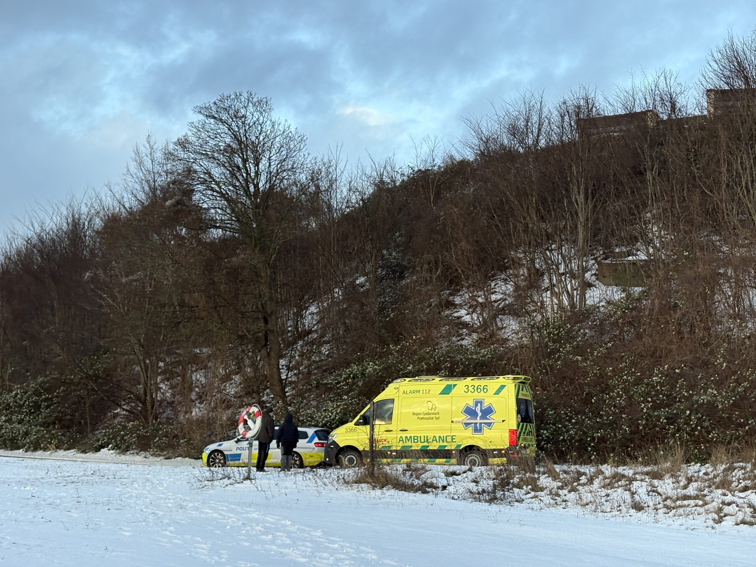 Kvinde fundet i vandet ved Hyby Strand Kvinde fundet i vandet ved Hyby Strand