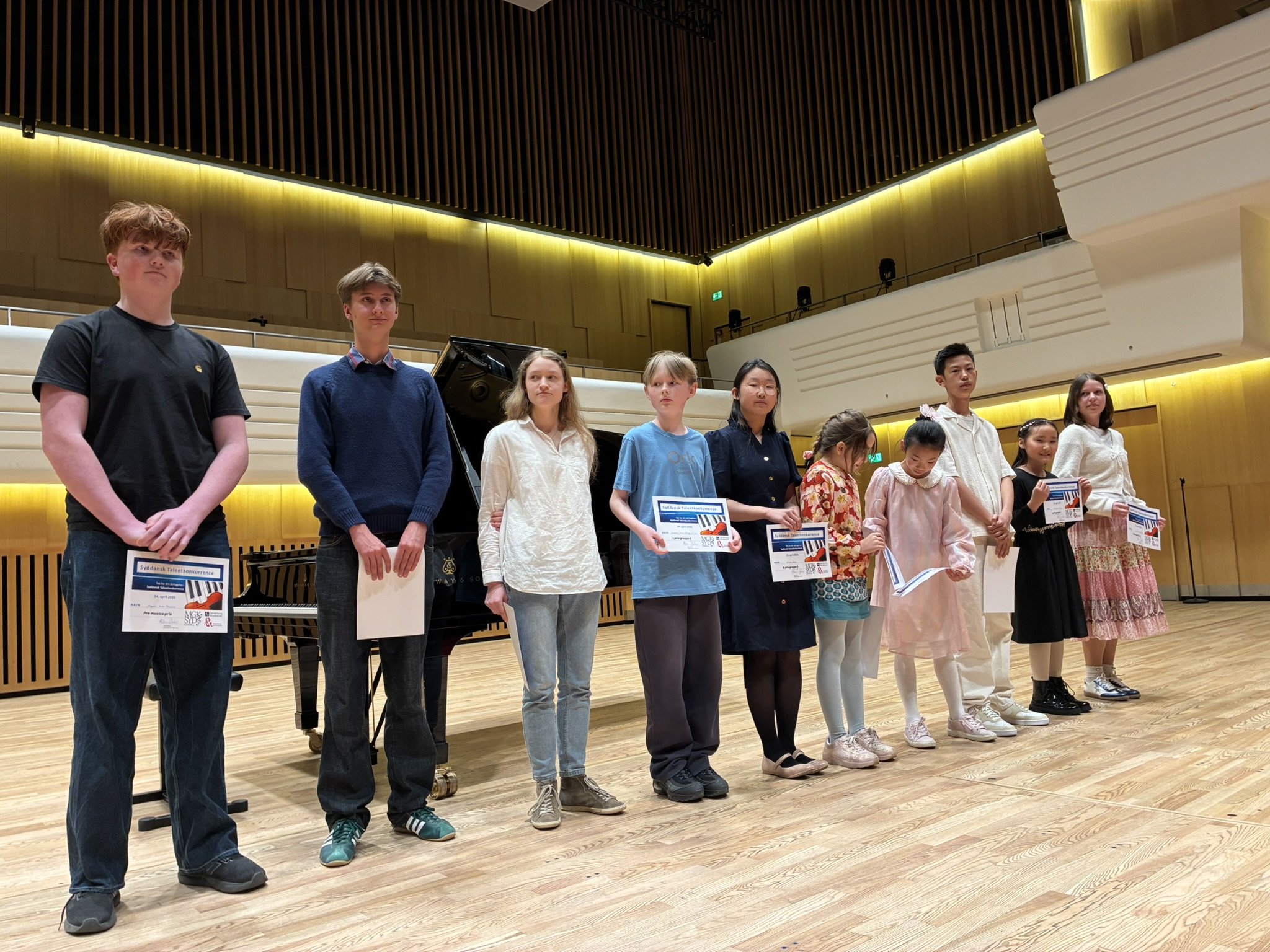 Tretten år gammel og førsteprisvinder. Sebastian fra Middelfart Friskole vandt Syddansk Talentkonkurrence