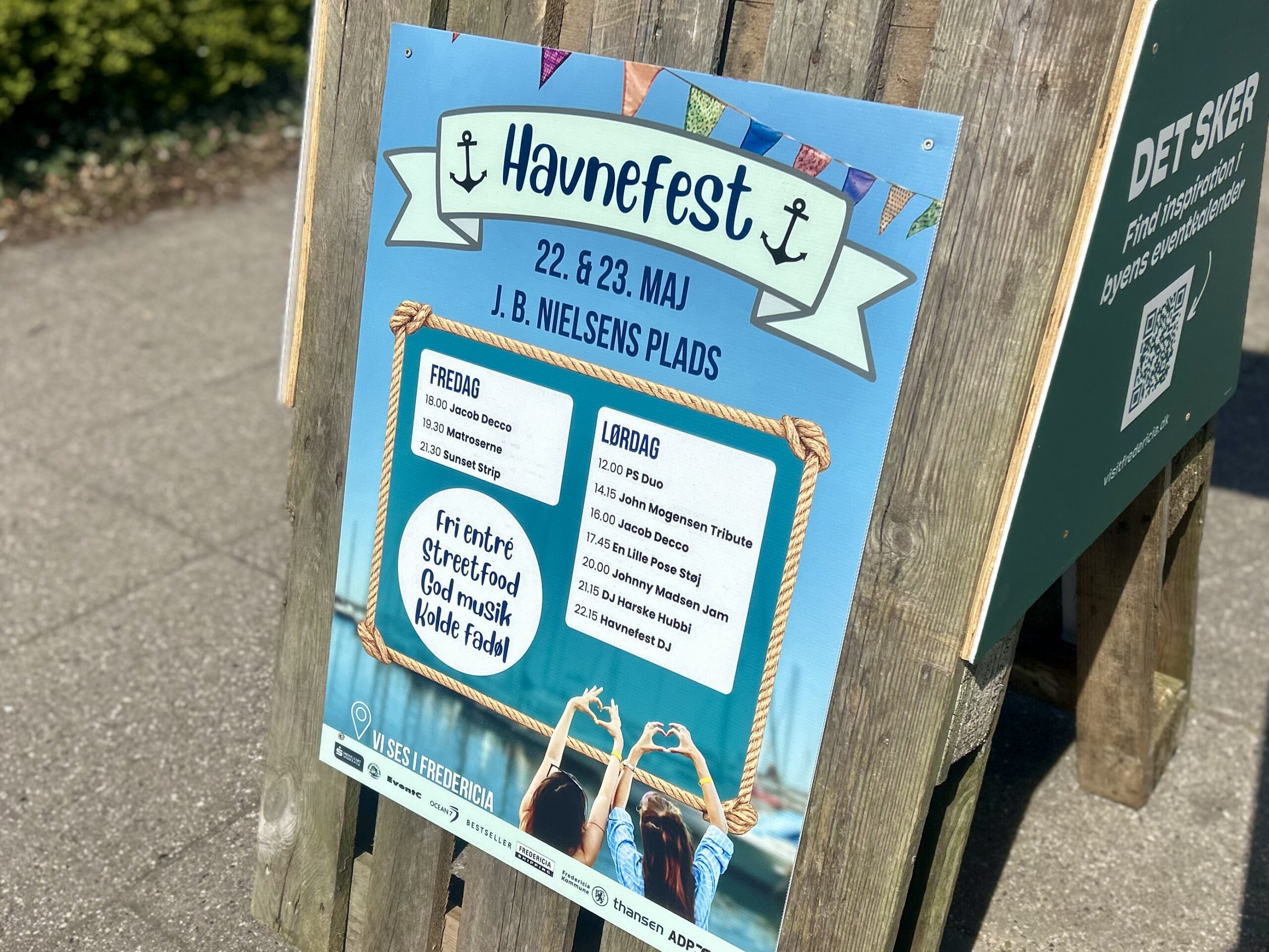 Ti livenavne over to dage: Fredericia får ny gratis havnefest under Super Rally