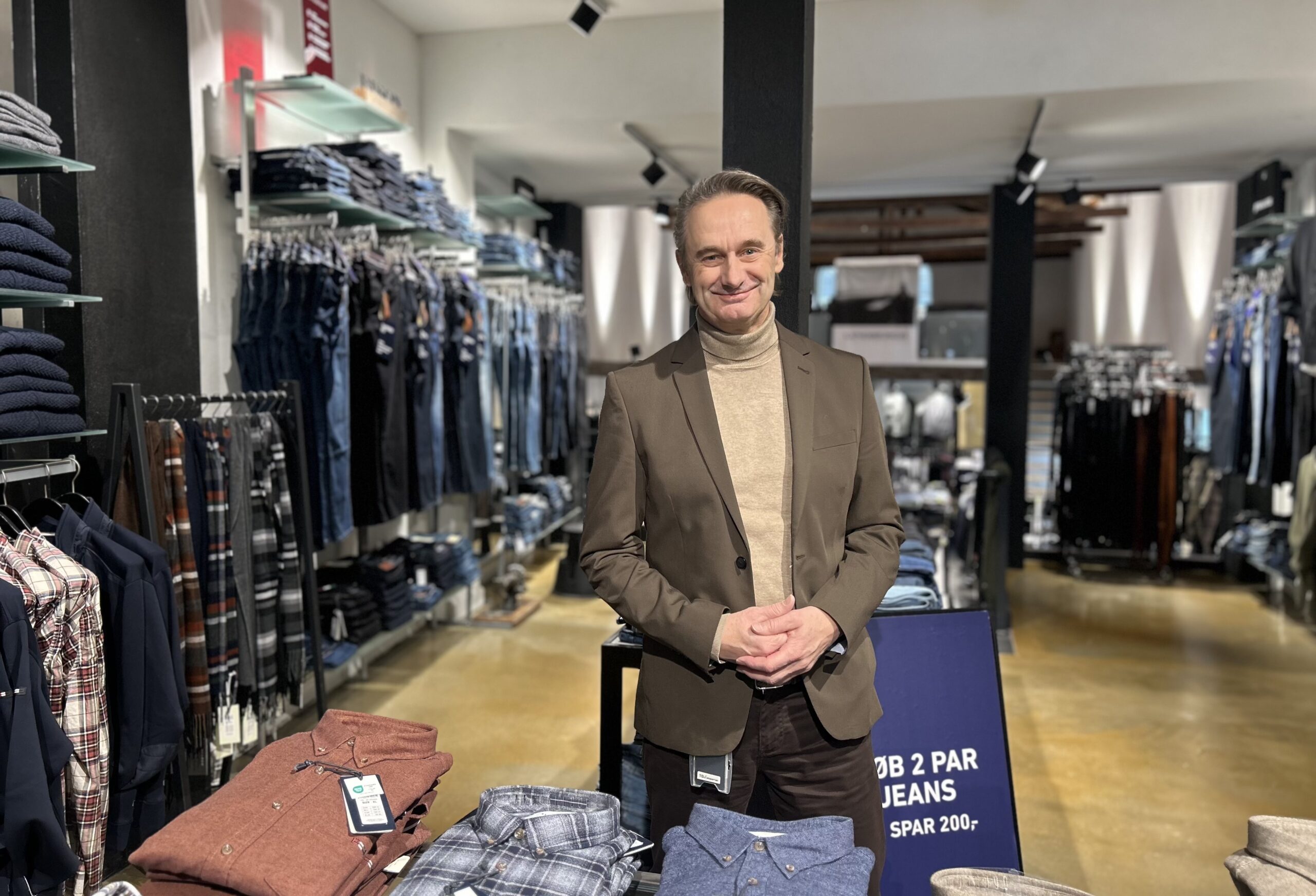 Erfaren købmand tager over i Tøjeksperten i Middelfart: »Jeg ved, hvad vi står for«