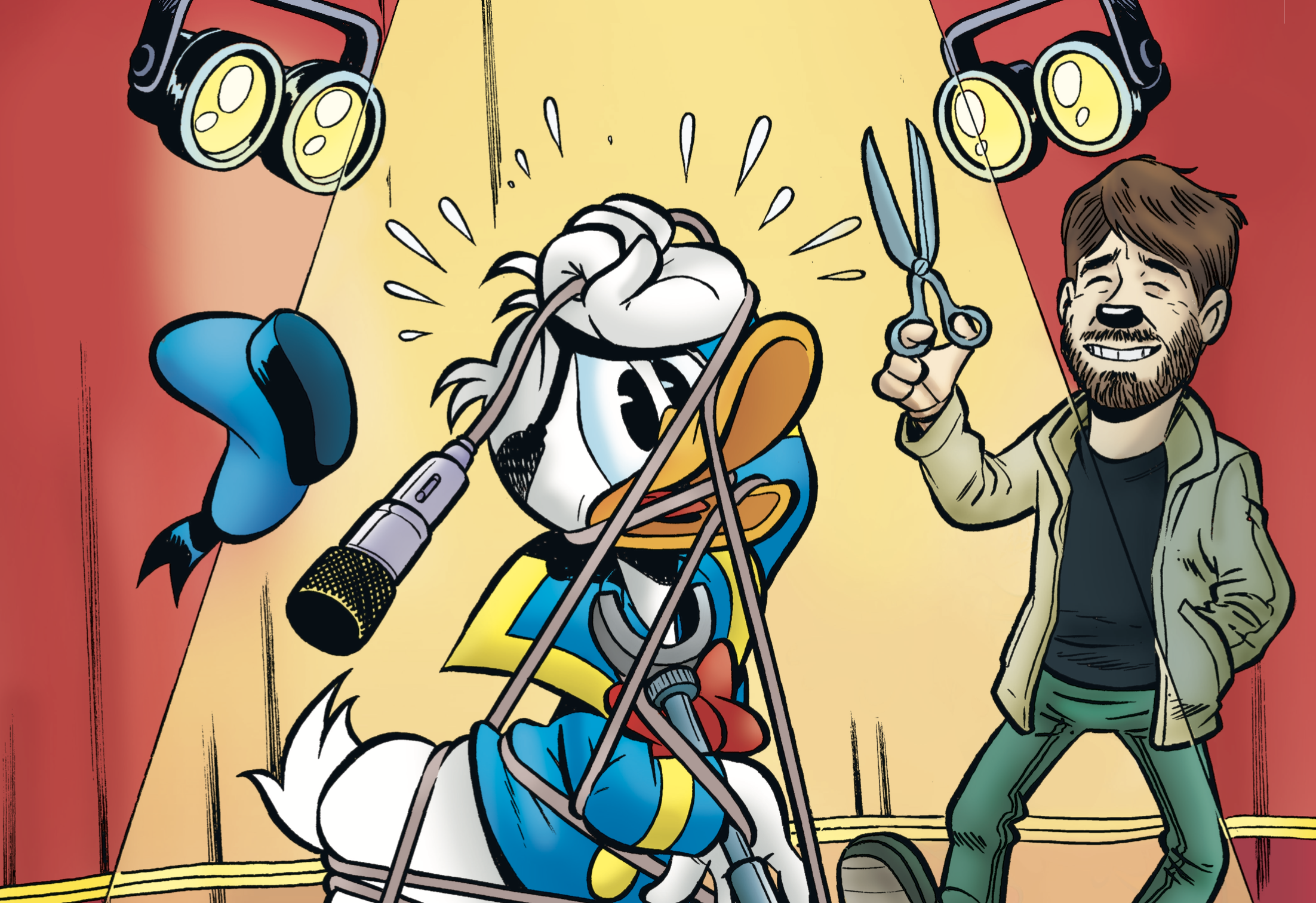 Fra Vejle til Andeby: Malte Ebert bliver sangcoach for Bjørne-banden Fra Vejle til Andeby: Malte Ebert bliver sangcoach for Bjørne-banden