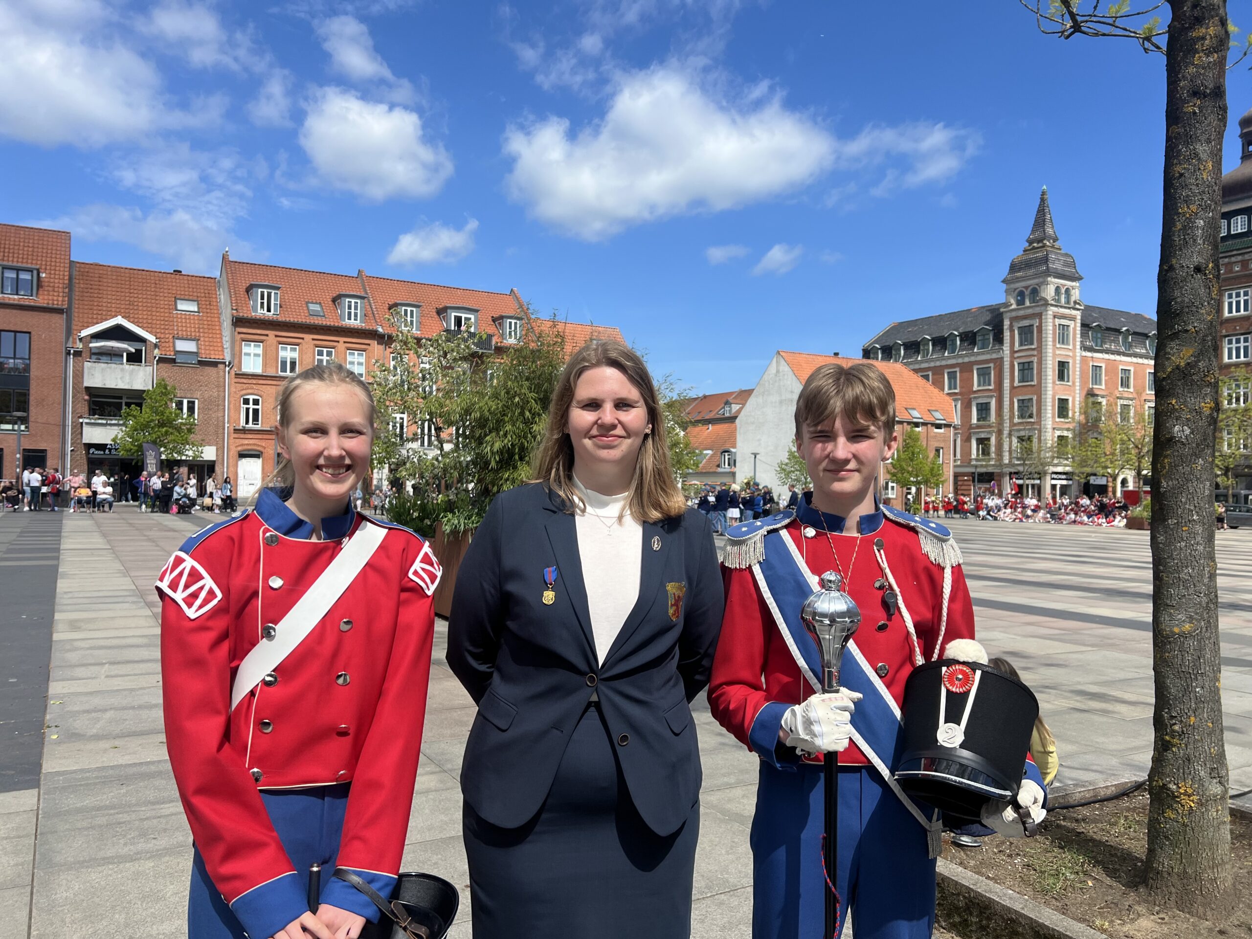 Fredericia fik besøg af 250 gardister: »Det her fællesskab er helt specielt«