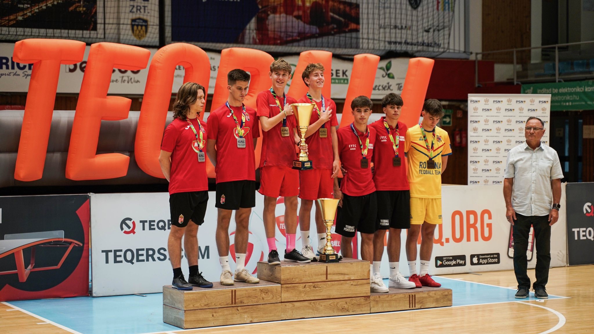 15-årige Frederik er Danmarks første europamester i teqball: »Det er en fantastisk følelse«