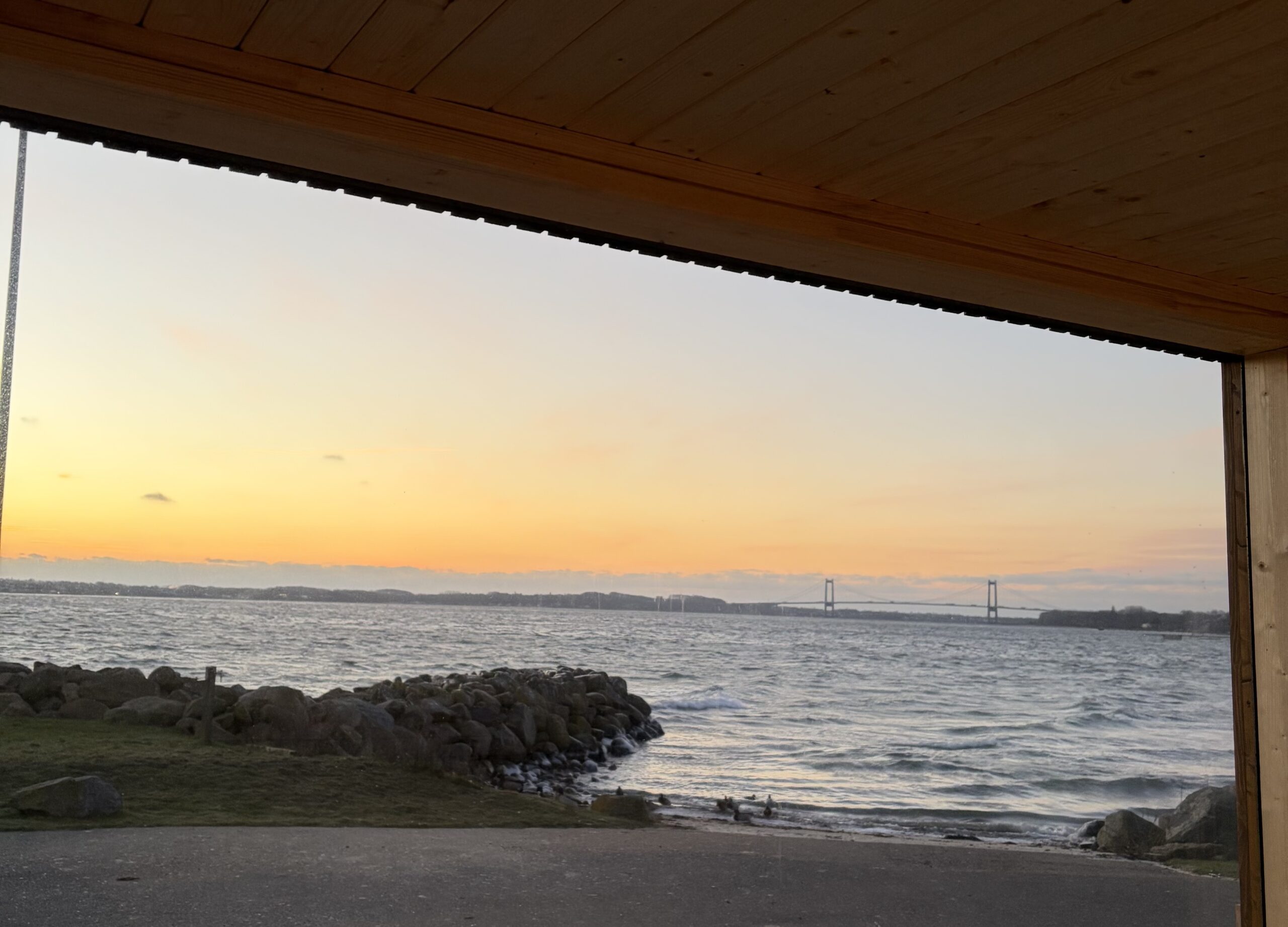 Saunaen er kommet til marinaen: Nyt velværetilbud tager form i Fredericia