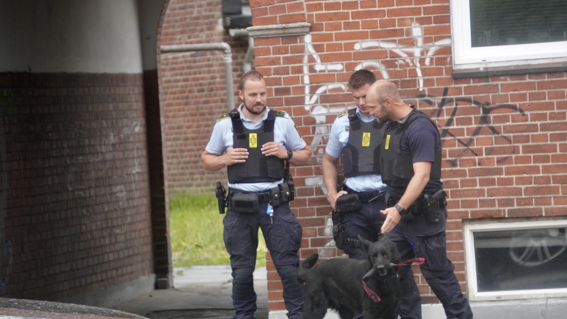 Politiaktion Nymarksvej Fredericia00001