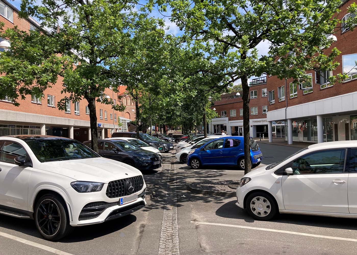 Ny app skal gøre det lettere at finde en p-plads i Kolding