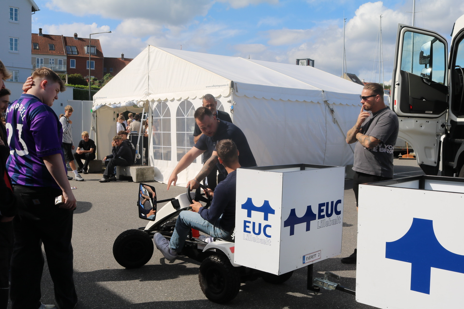 Unge satte sig bag rattet hos Dagrofa på Craft Festival: »De er vildt engagerede«