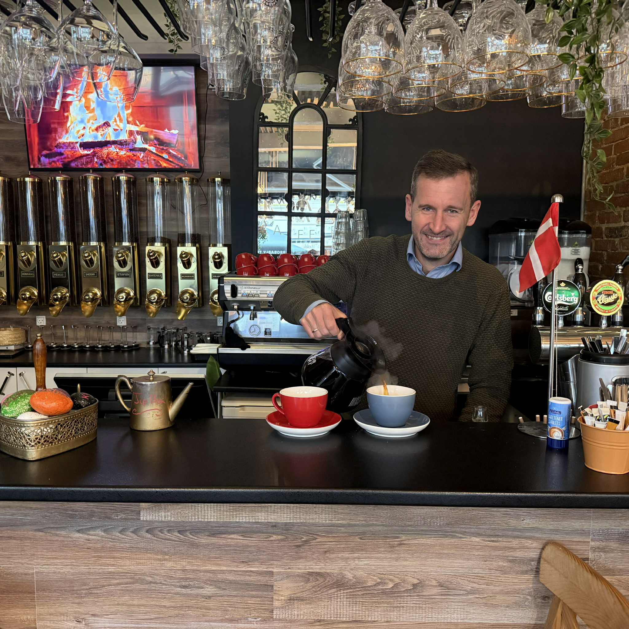 Venstres borgmesterkandidat møder fredericianerne over en kop kaffe