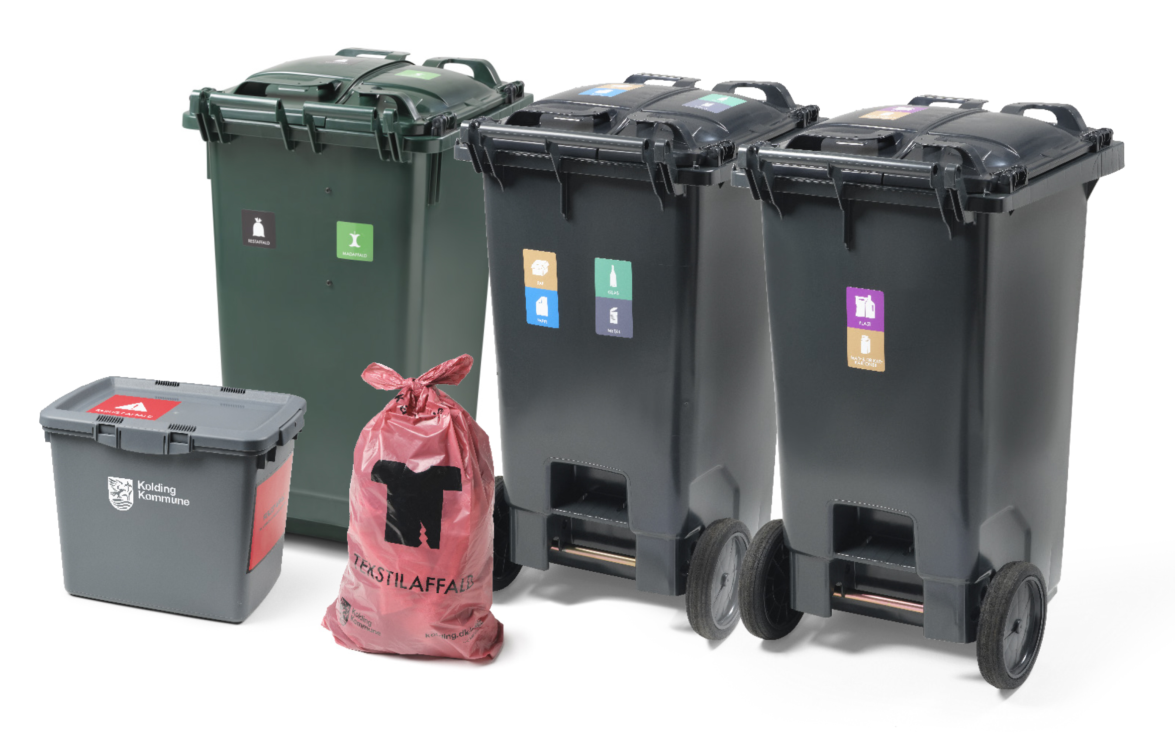 Nye tømmedage på vej i Kolding når affaldsbeholderne tages i brug