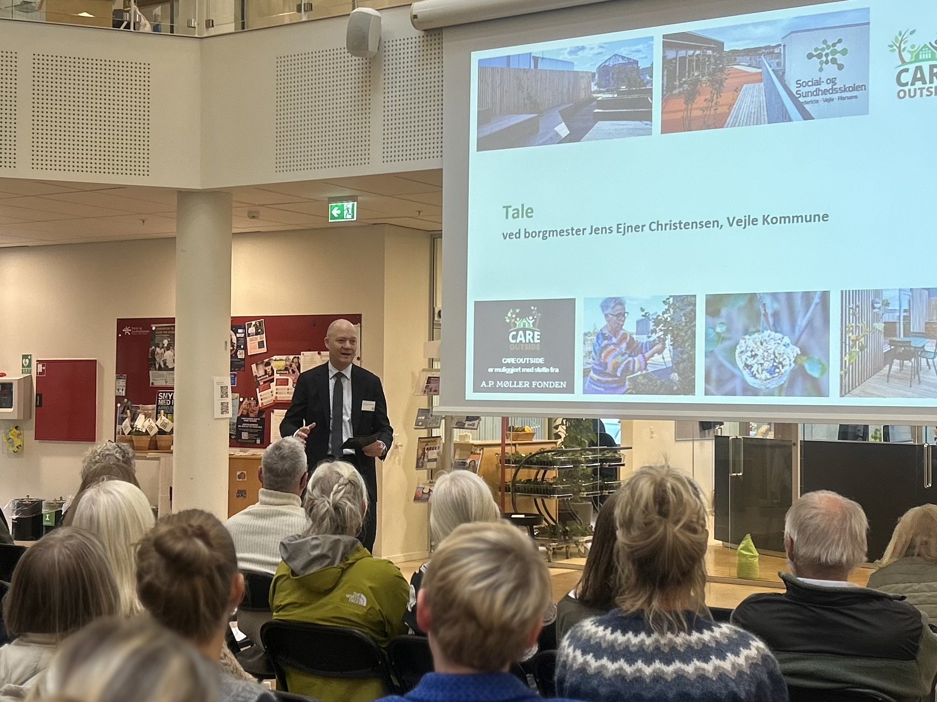 Fremtiden spirer på taget af Social- og Sundhedsskolen i Vejle