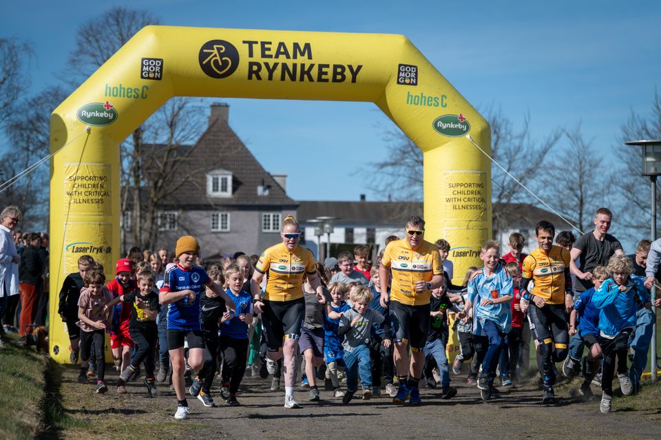 Tusindvis af børn løb for lungesyge Tusindvis af børn løb for lungesyge